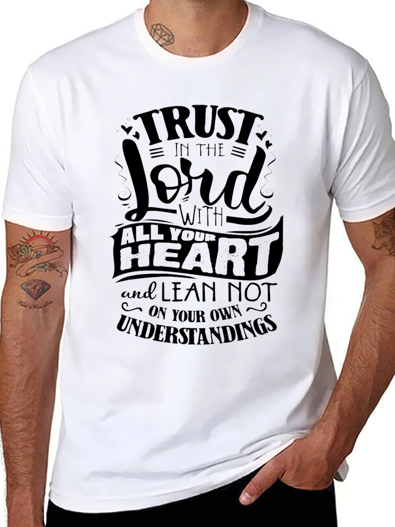 Trust In The Lord T-Shirt - Black