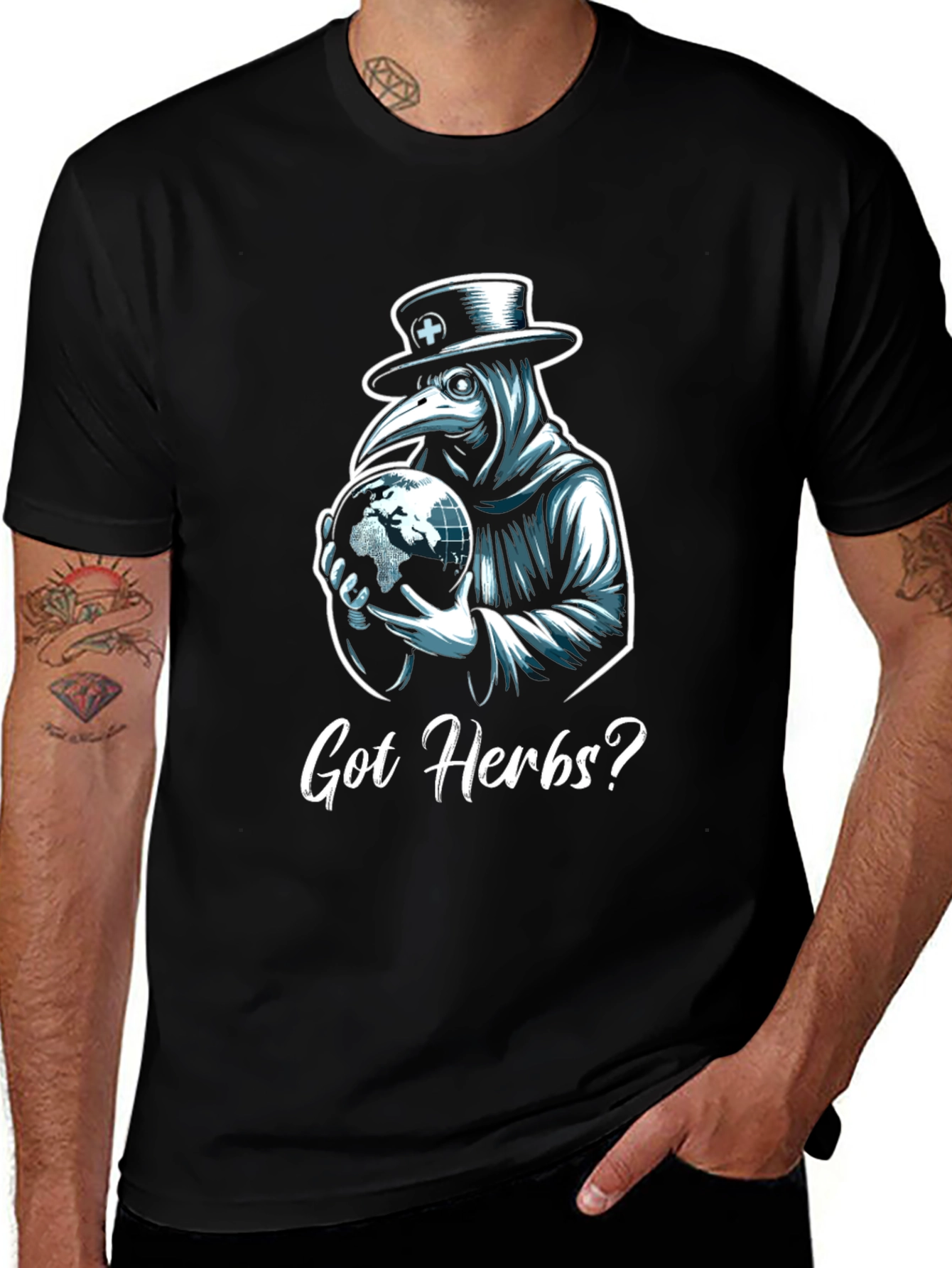 Got Herbs? Plague Doctor Graphic Tee