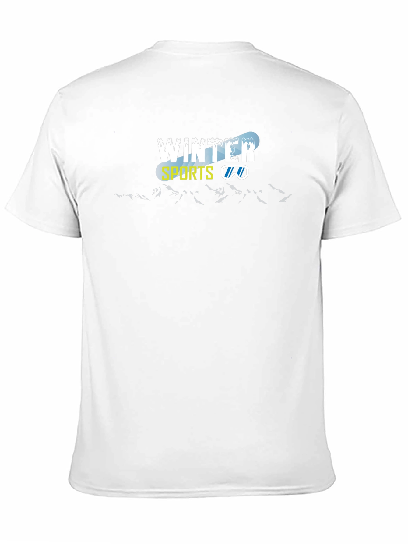 Winter Sports Graphic Tee - Black