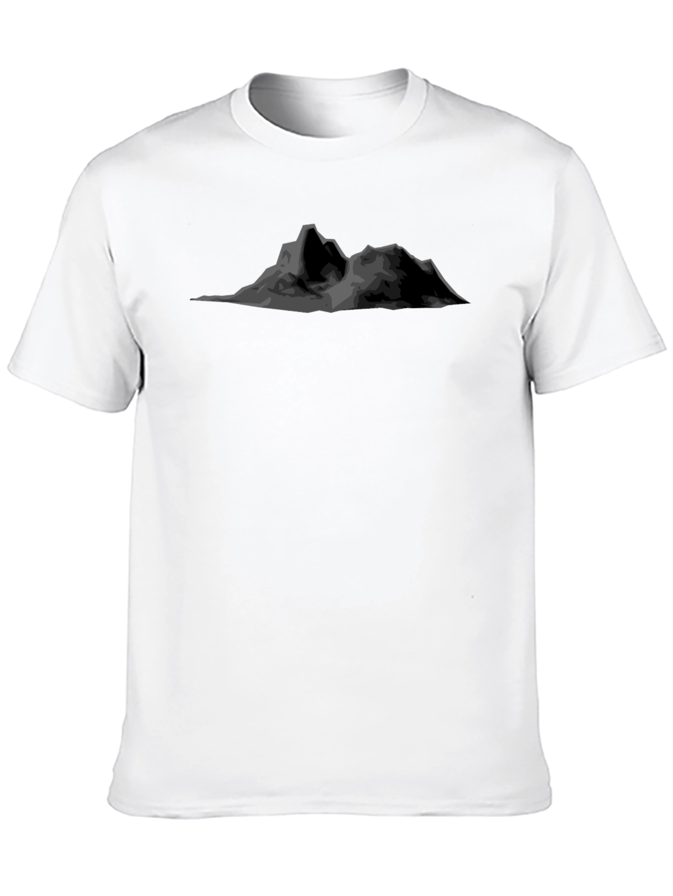 Mountain Graphic Black T-Shirt