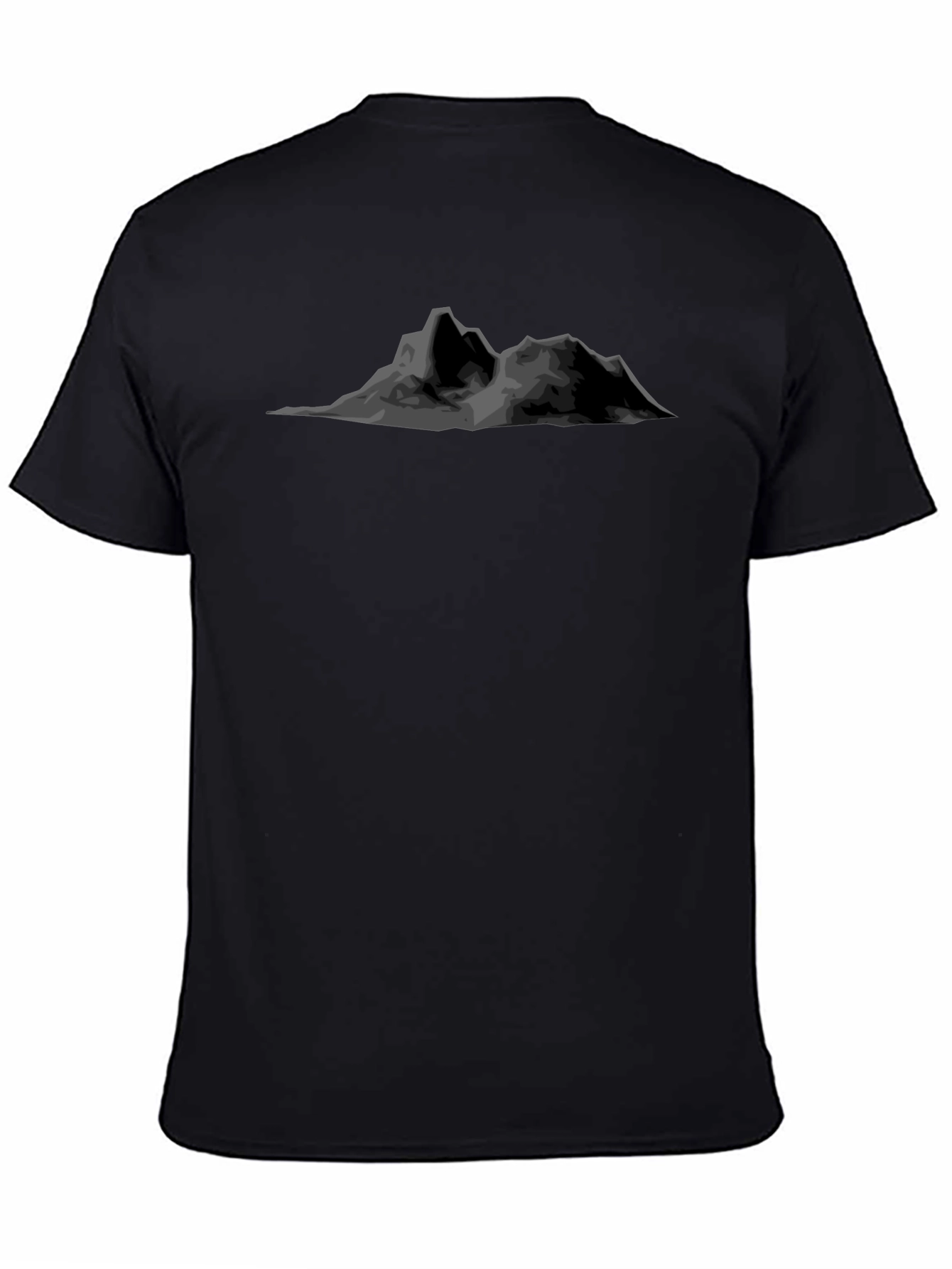 Mountain Graphic Black T-Shirt