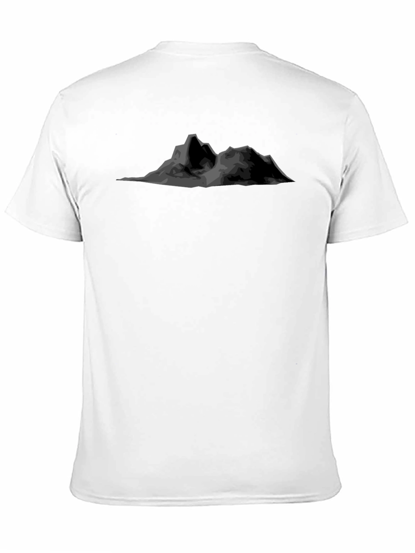 Mountain Graphic Black T-Shirt