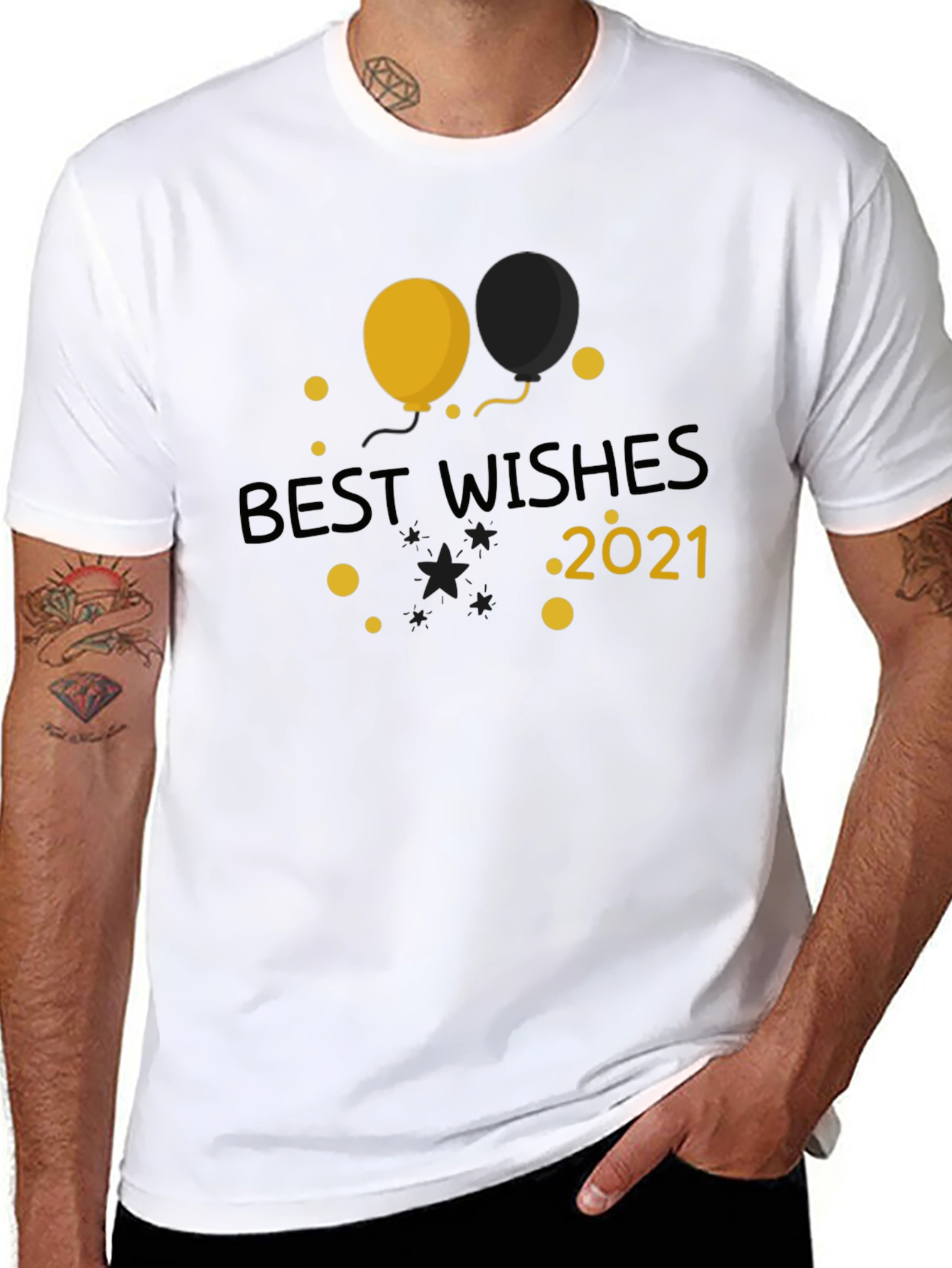 Best Wishes 2021 Graphic Tee