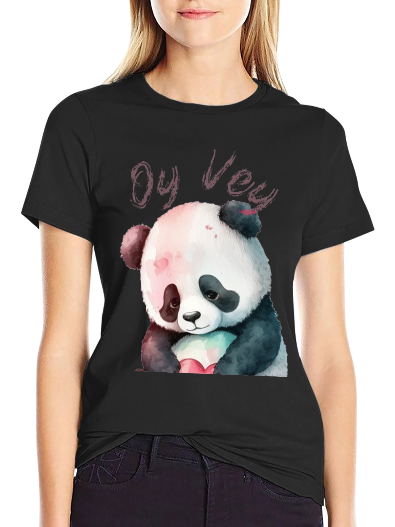 Oy Vey Panda Graphic Tee