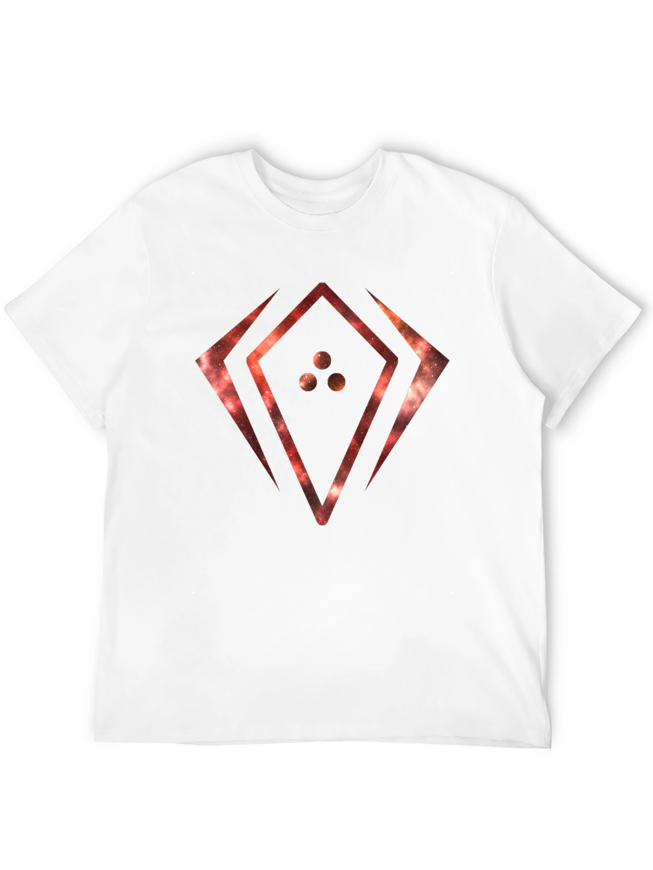 Galaxy Symbol Graphic Black T-Shirt