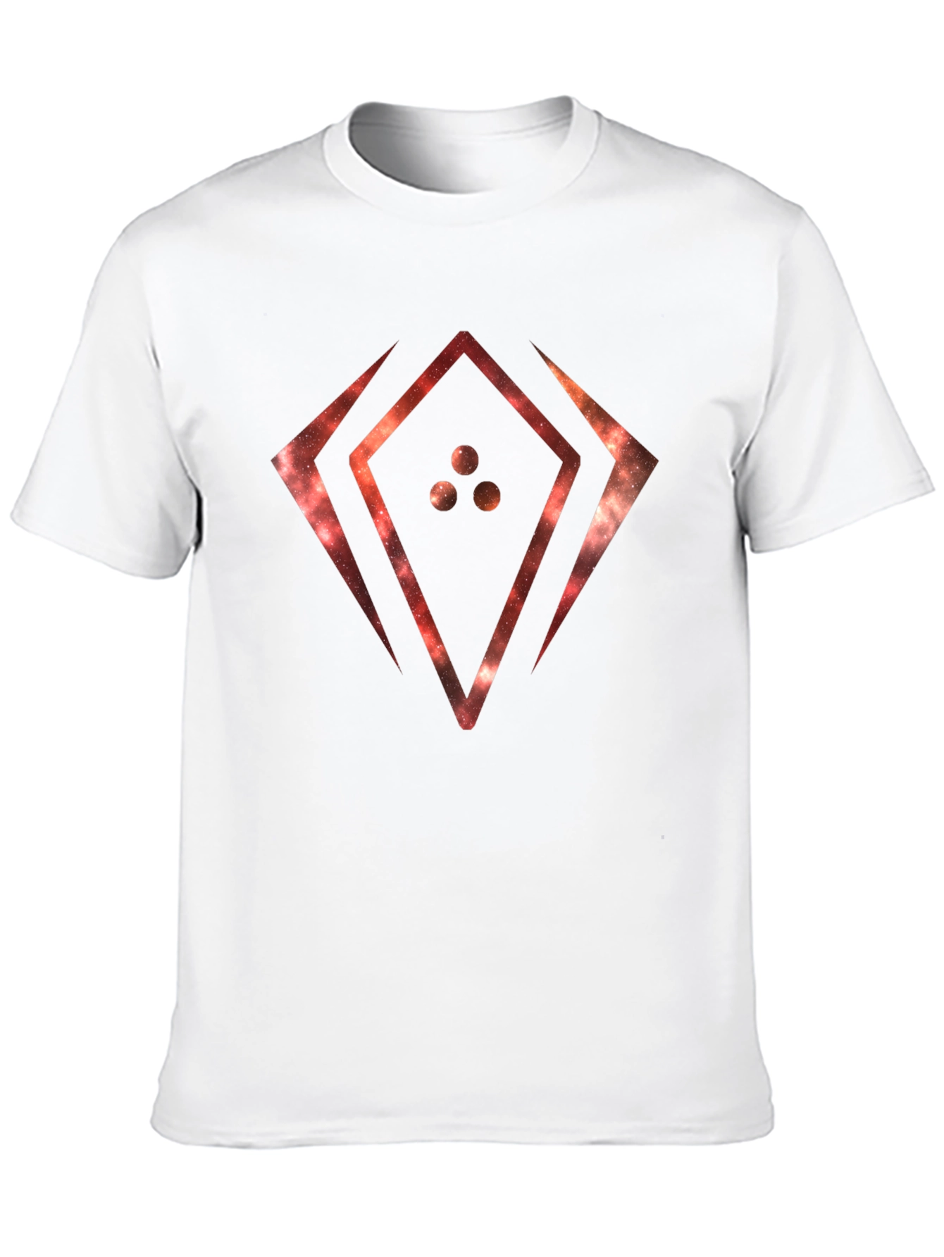 Galaxy Symbol Graphic Black T-Shirt