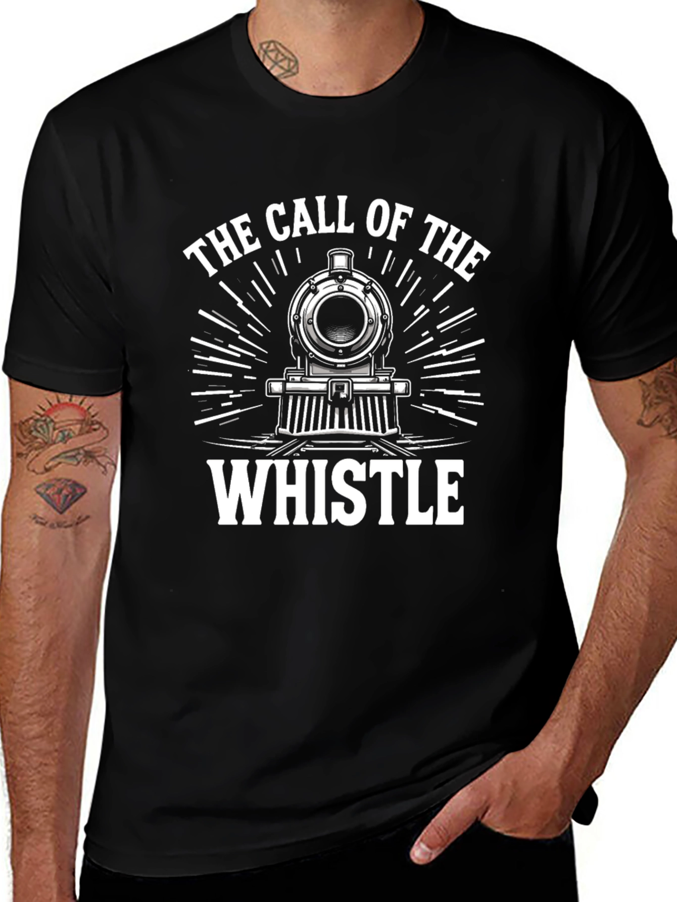 Call of the Whistle Train T-Shirt