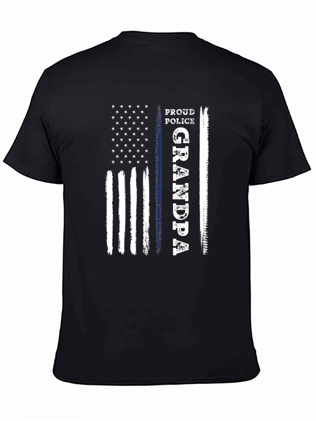 Proud Police Grandpa T-Shirt