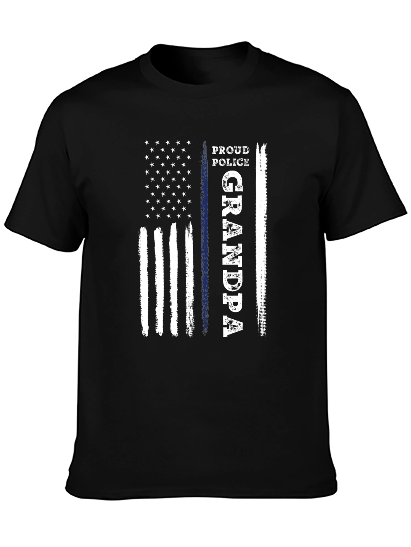 Proud Police Grandpa T-Shirt