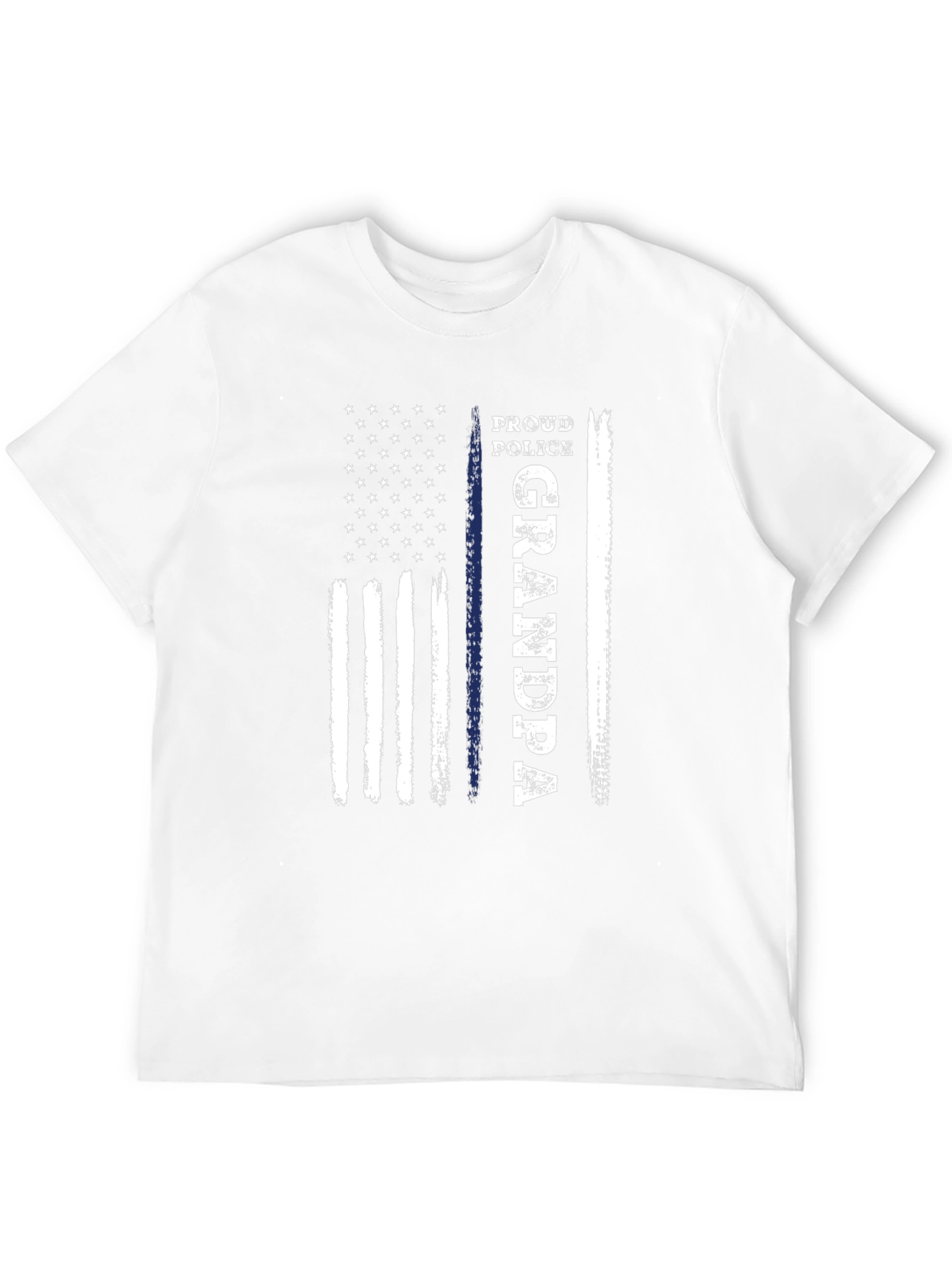 Proud Police Grandpa T-Shirt
