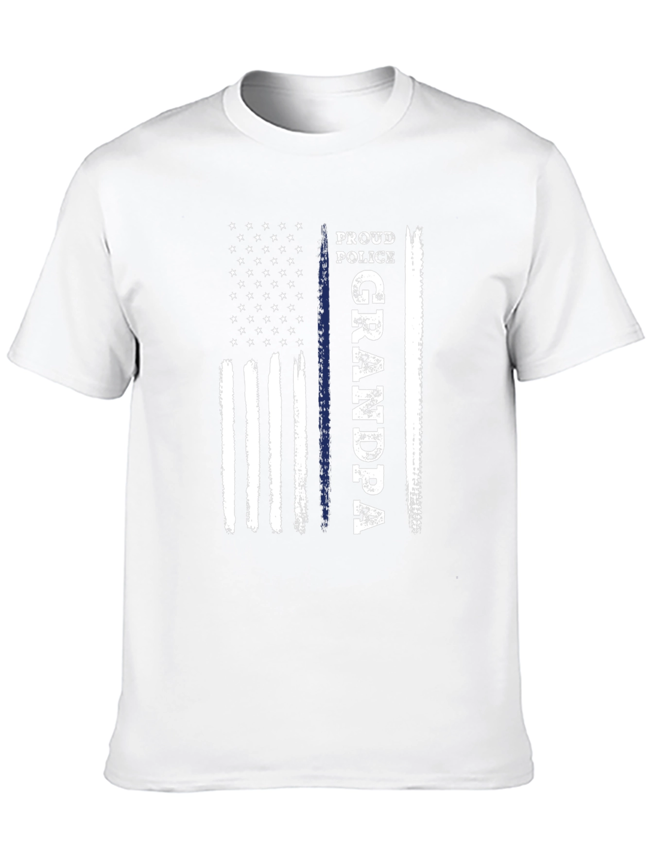 Proud Police Grandpa T-Shirt
