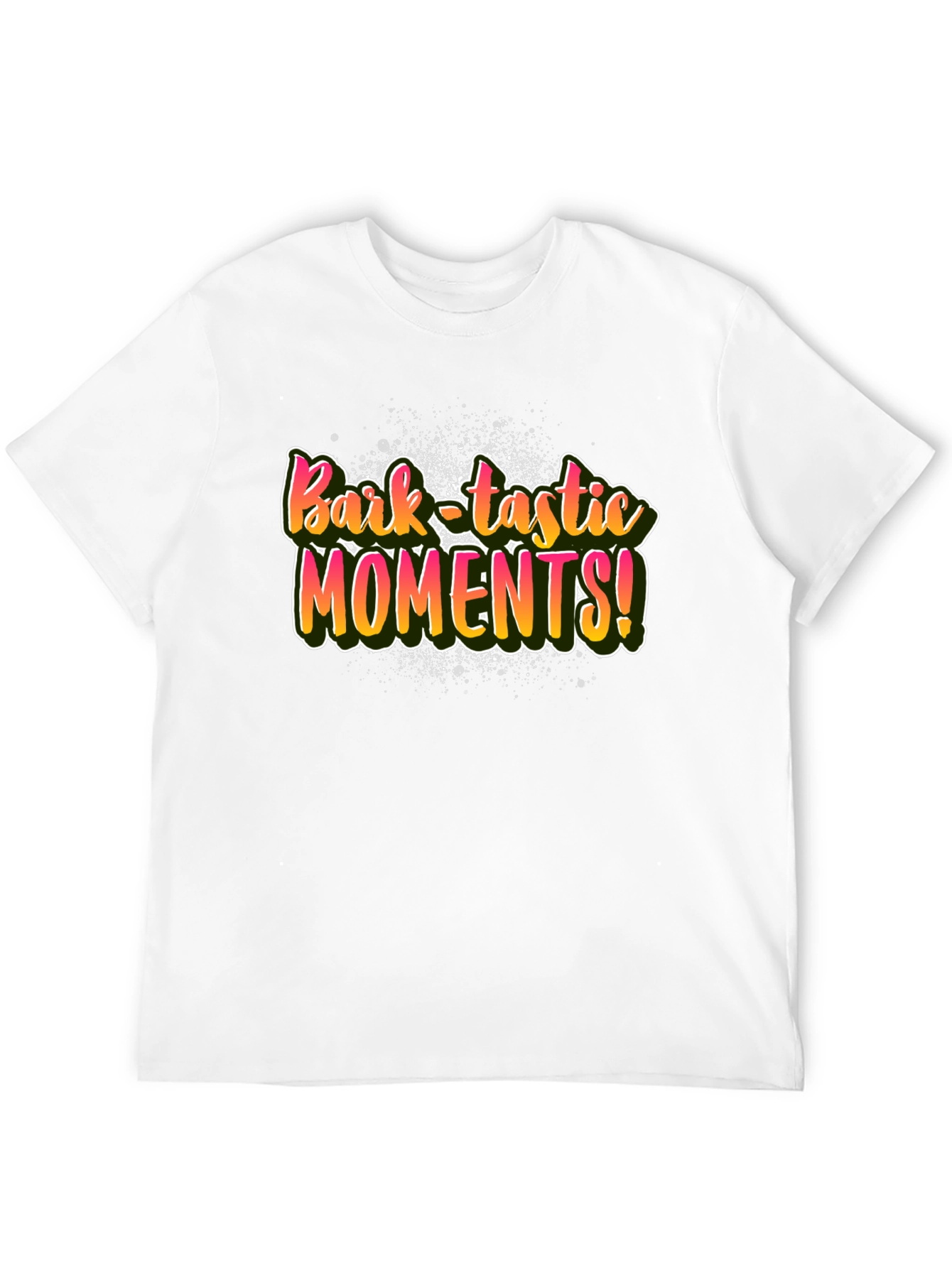 Bark-tastic Moments Black T-Shirt