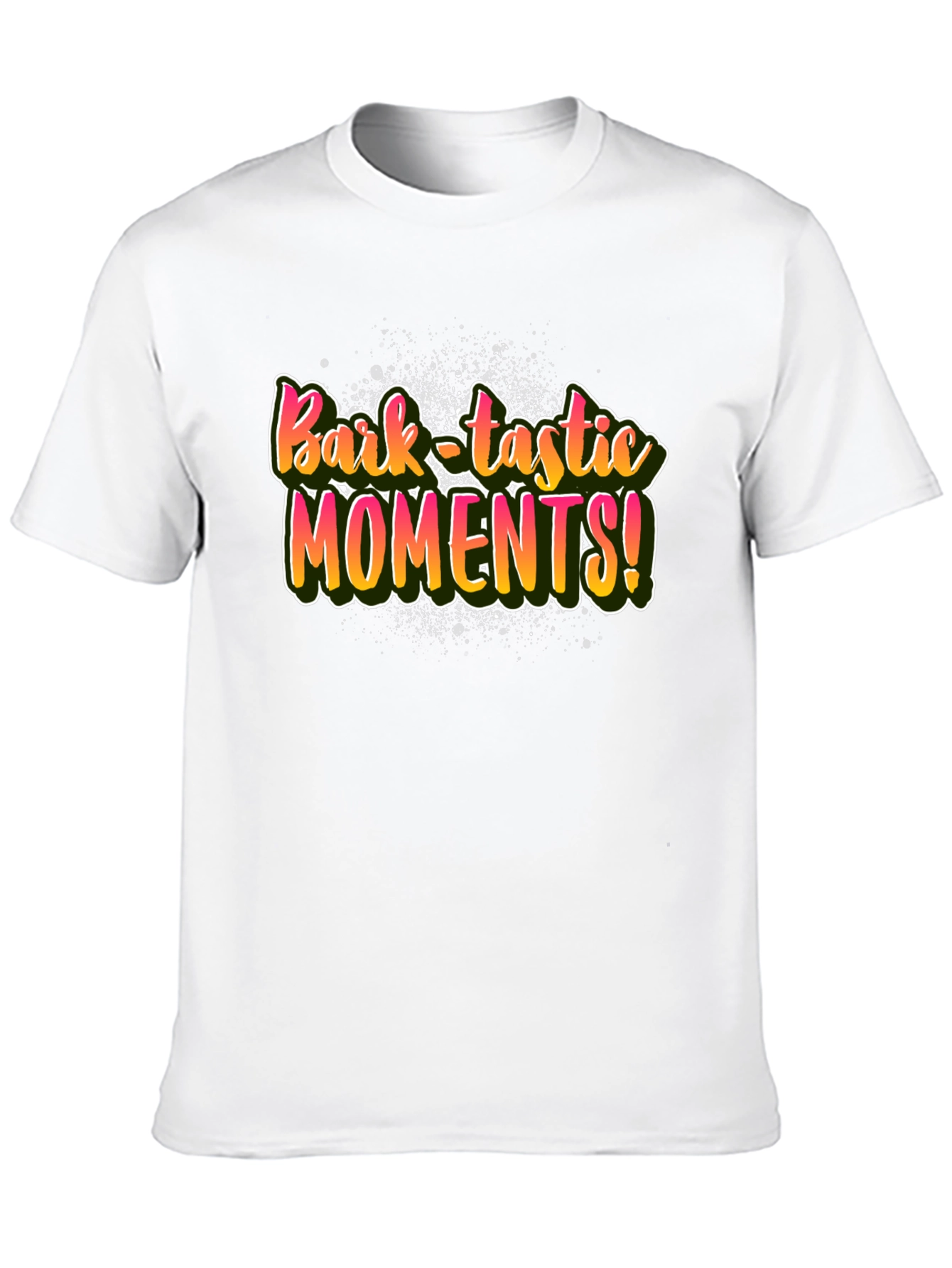 Bark-tastic Moments Black T-Shirt