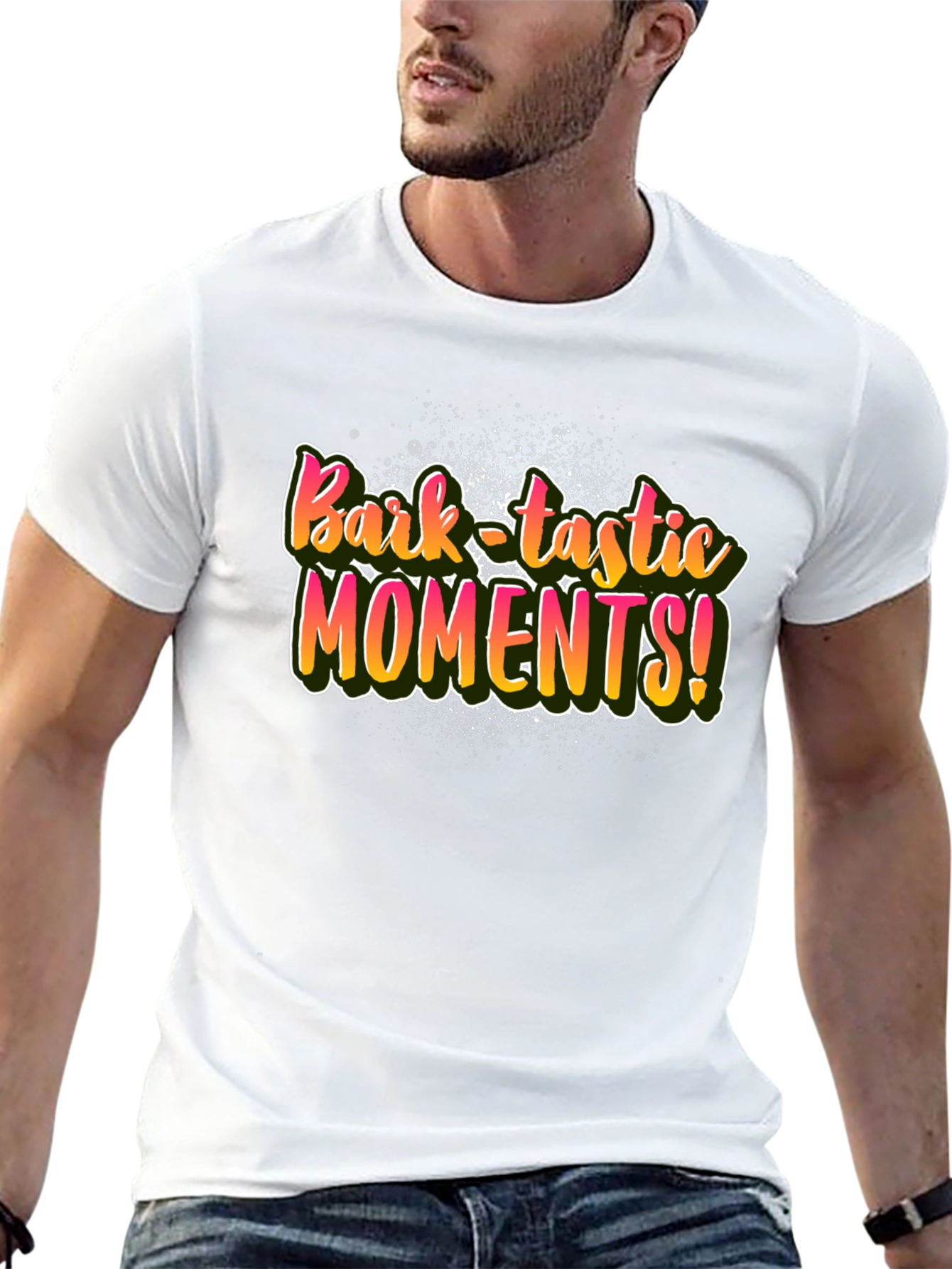 Bark-tastic Moments Black T-Shirt