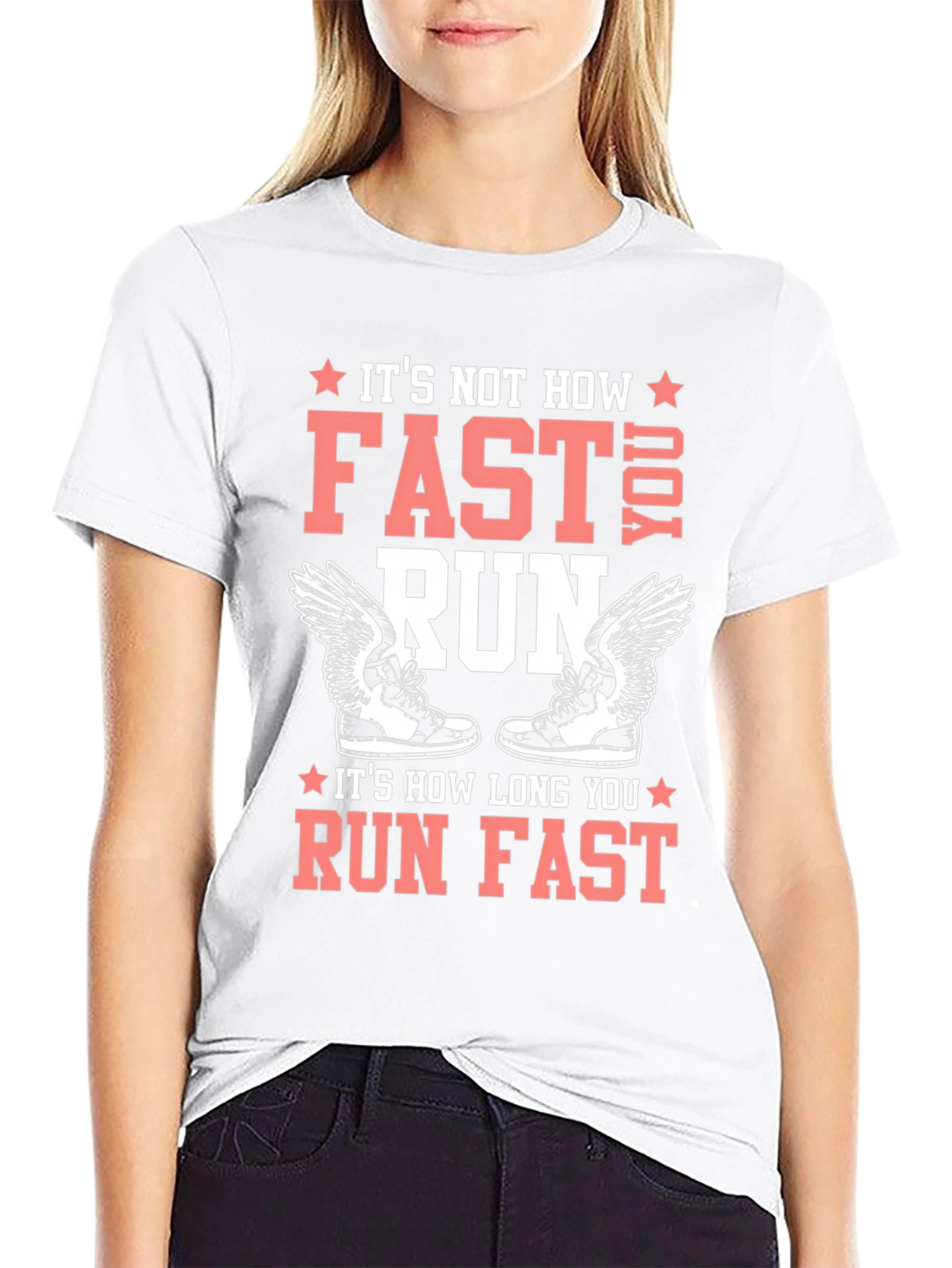 Runners Tee: Its How Long You Run Fast!