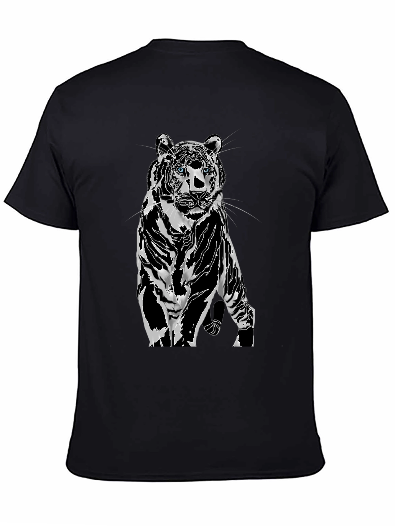 Tiger Graphic Tee - Bold Animal Print T-Shirt