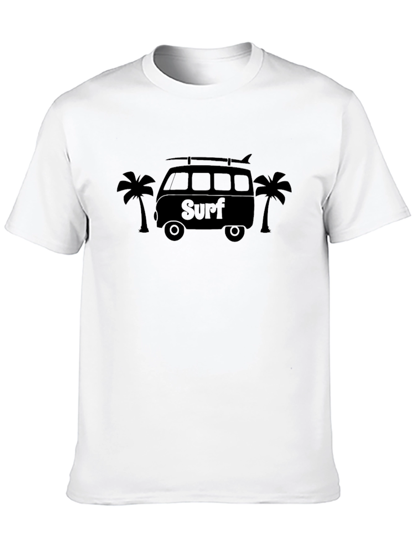 Surf Van Graphic T-Shirt - Black