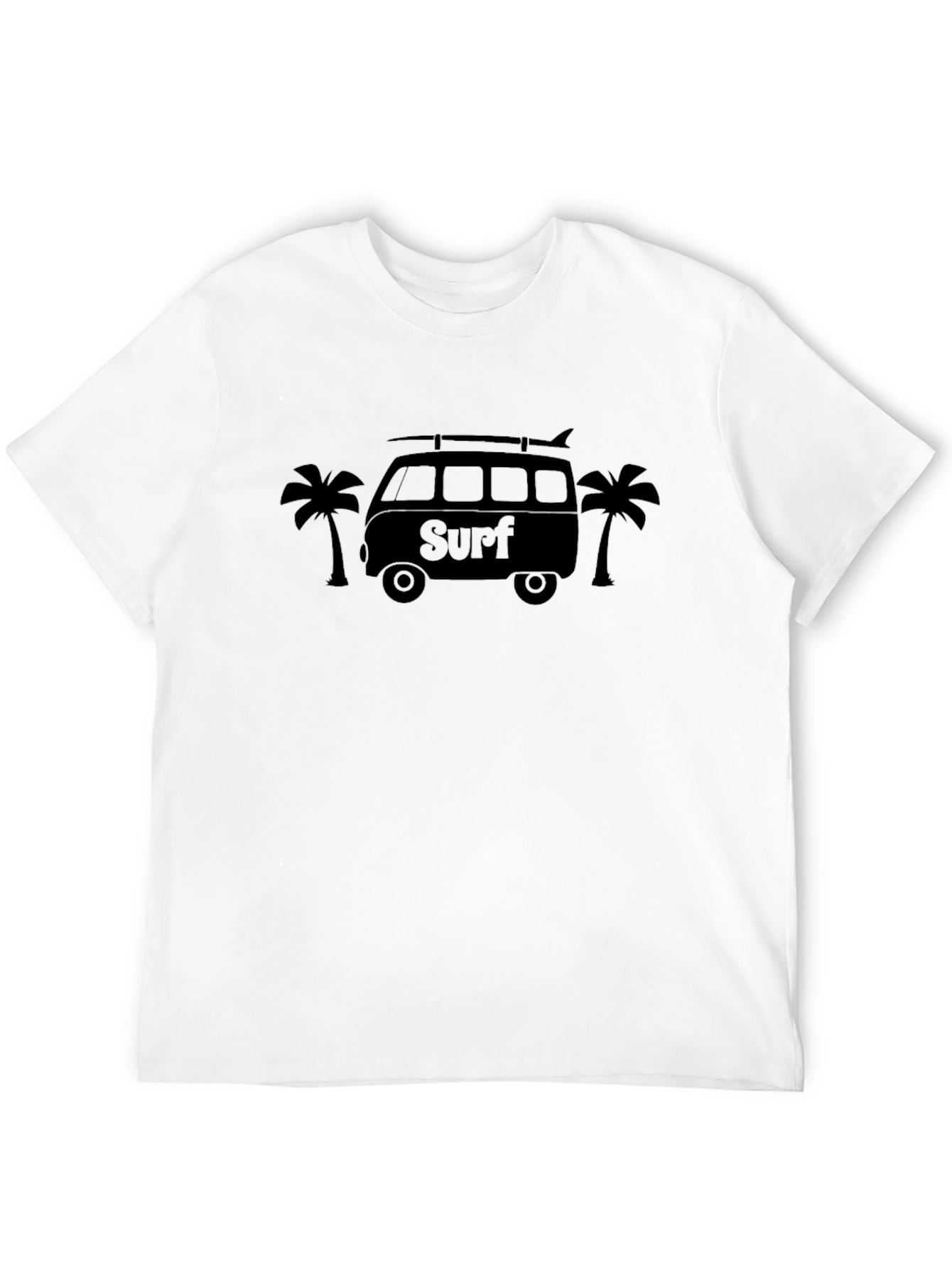 Surf Van Graphic T-Shirt - Black