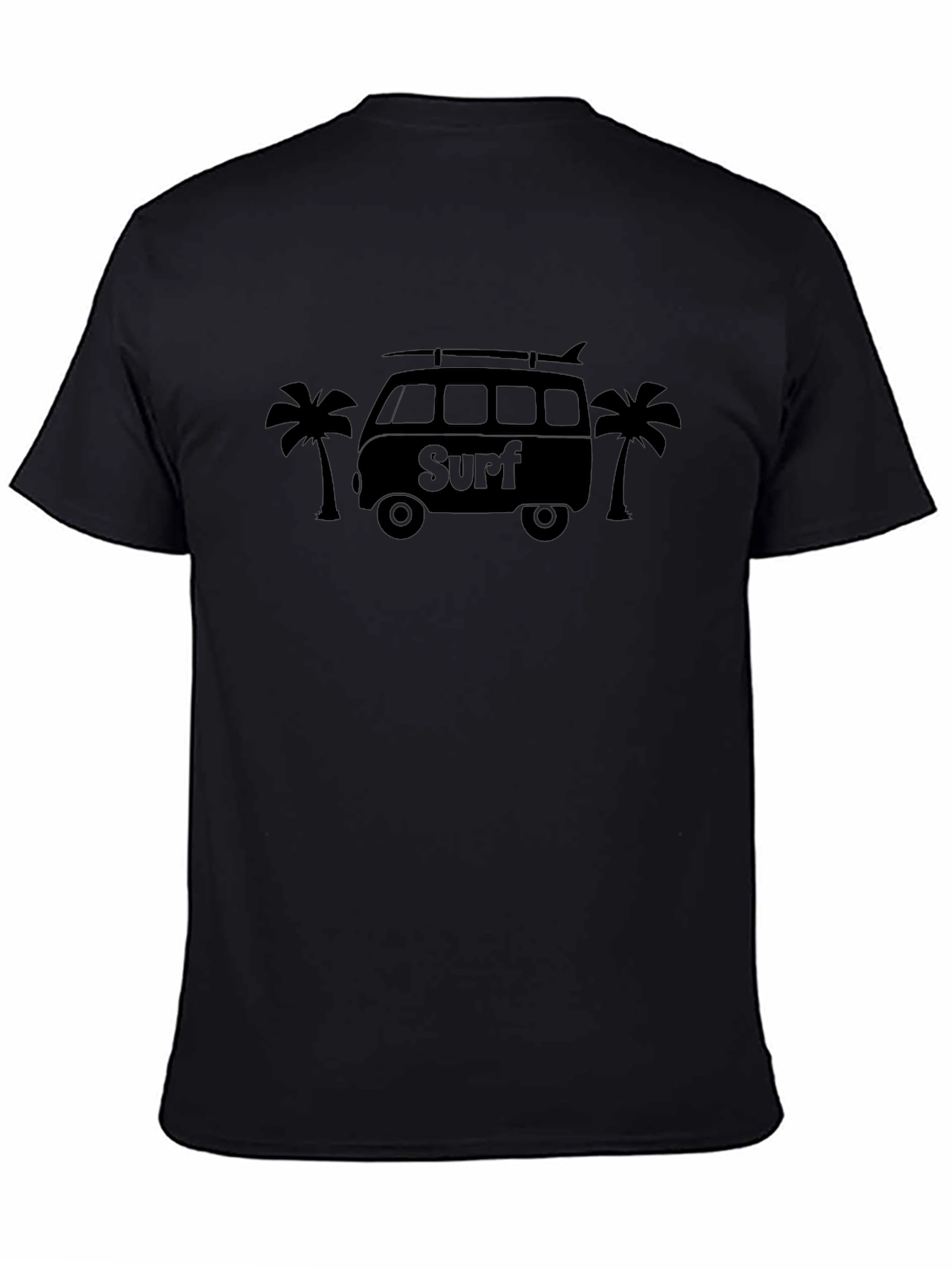 Surf Van Graphic T-Shirt - Black