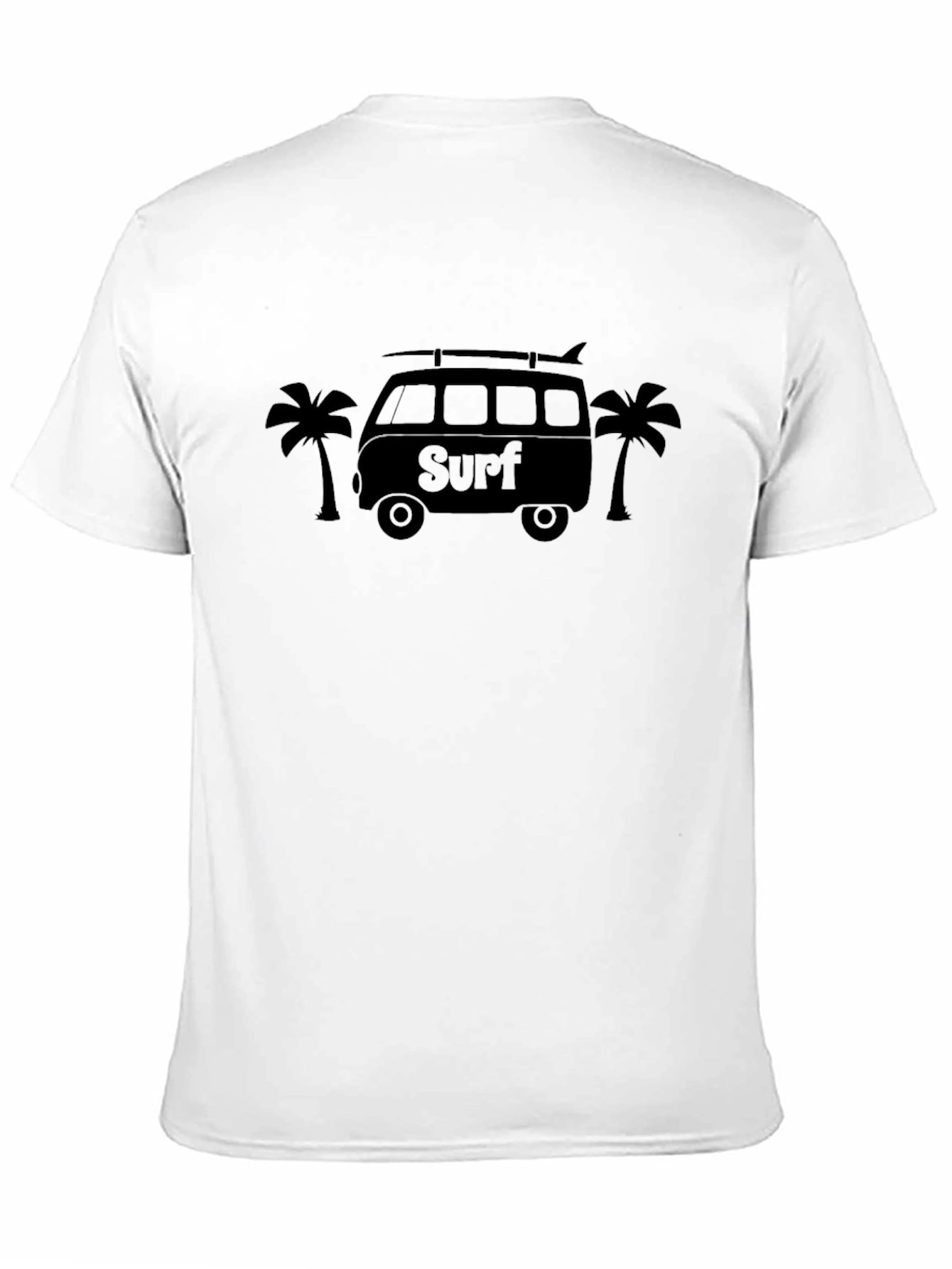 Surf Van Graphic T-Shirt - Black