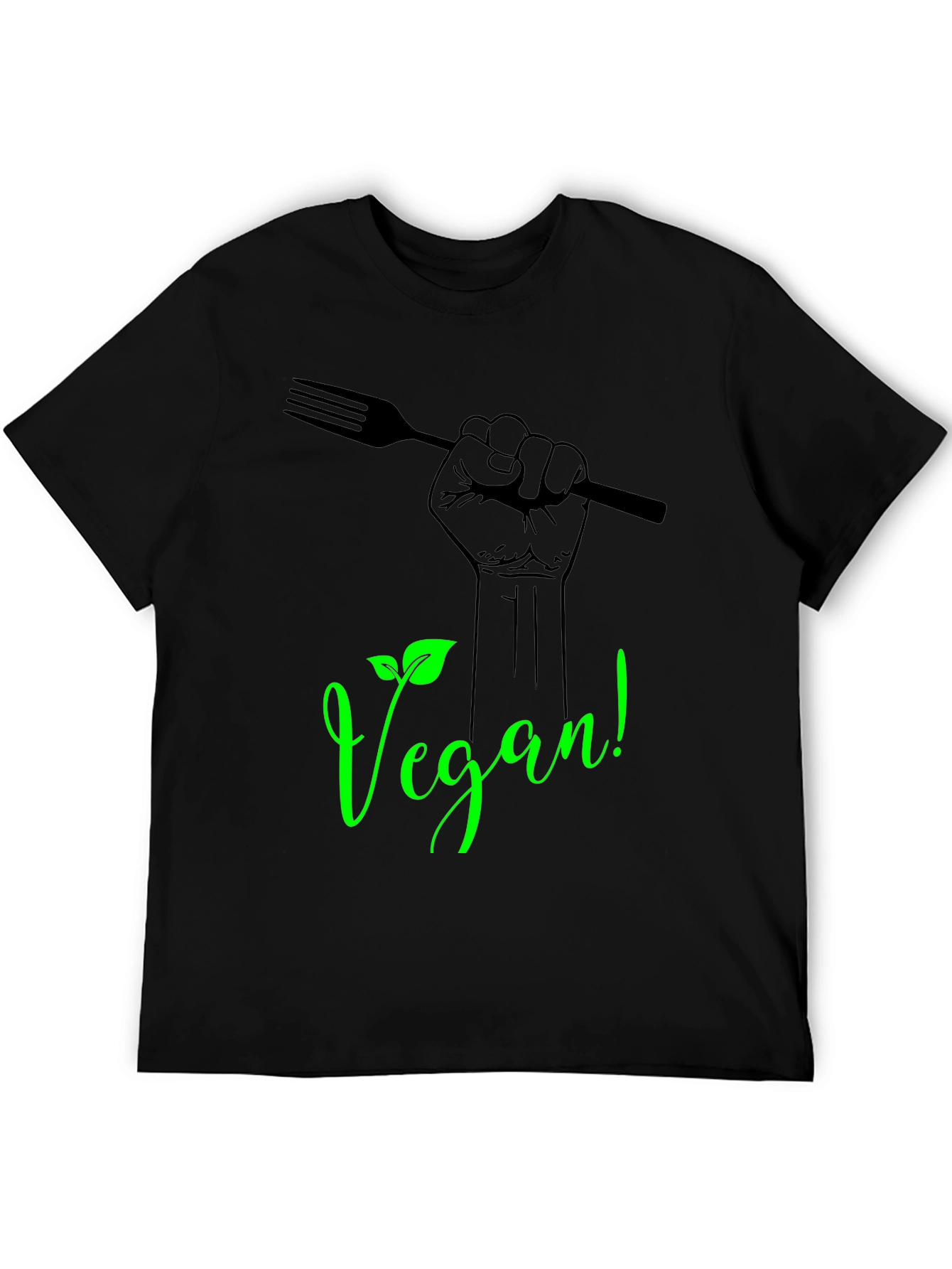 Vegan Power Fork T-Shirt - Eat Plants!