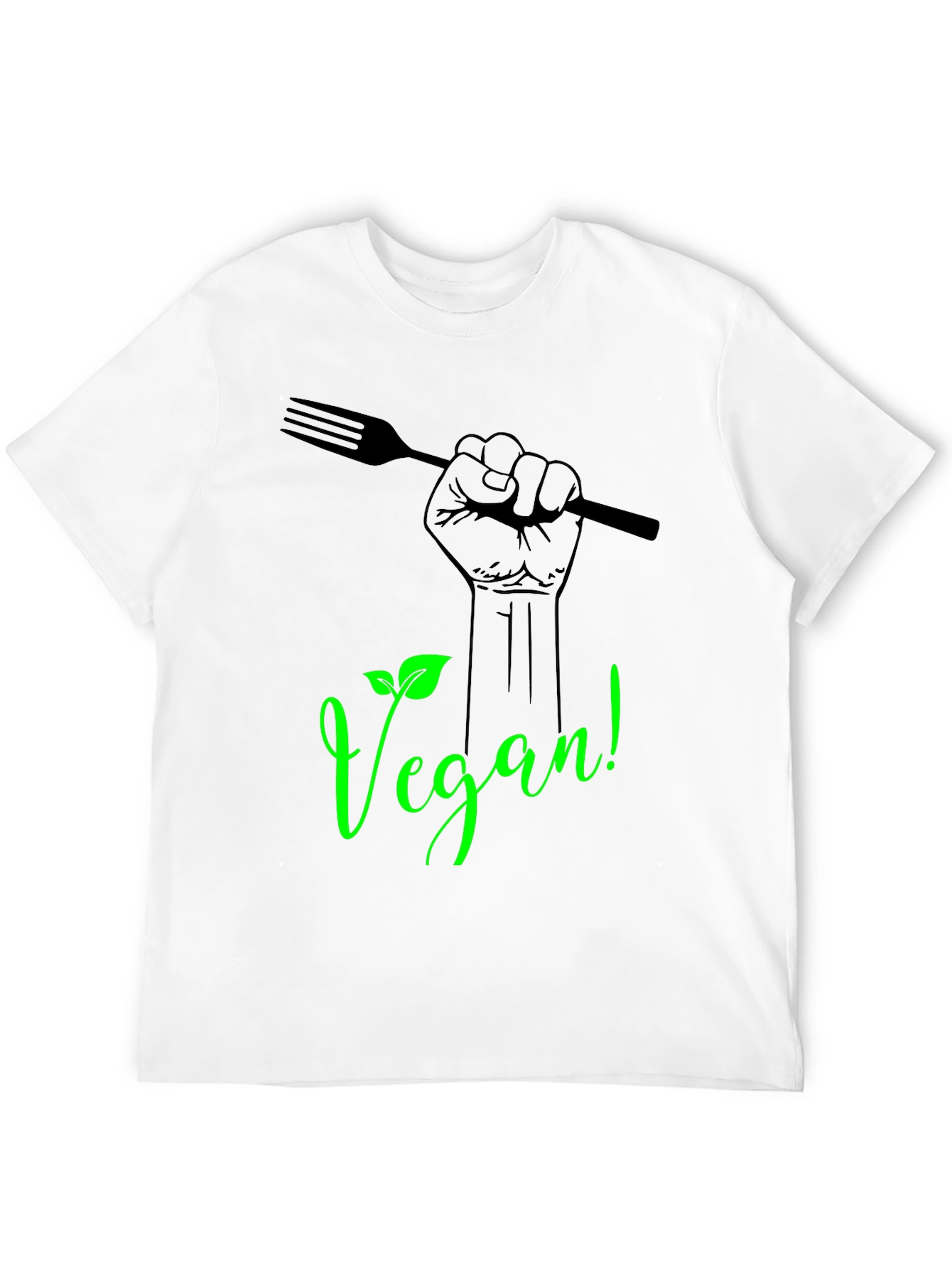 Vegan Power Fork T-Shirt - Eat Plants!