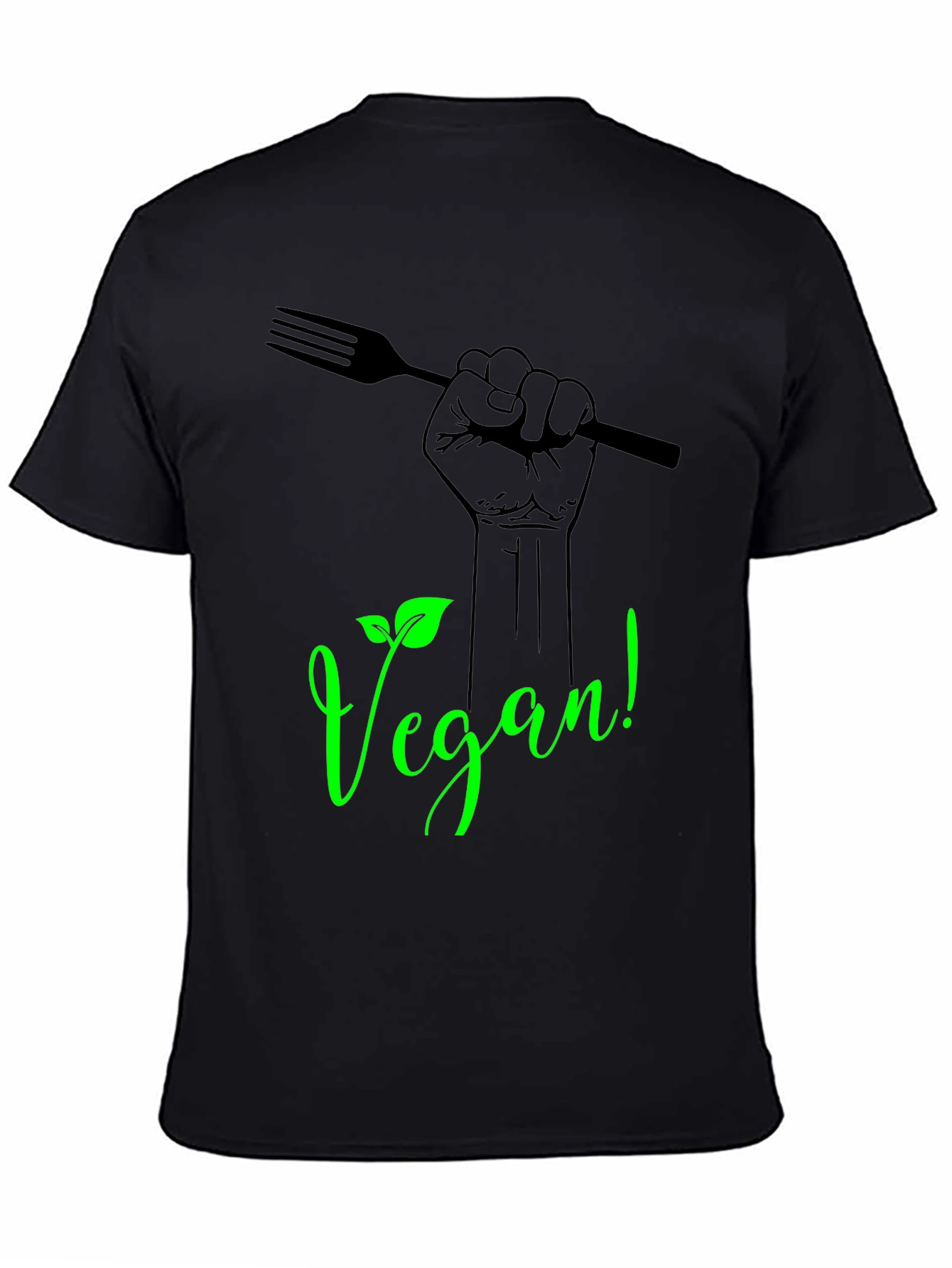 Vegan Power Fork T-Shirt - Eat Plants!