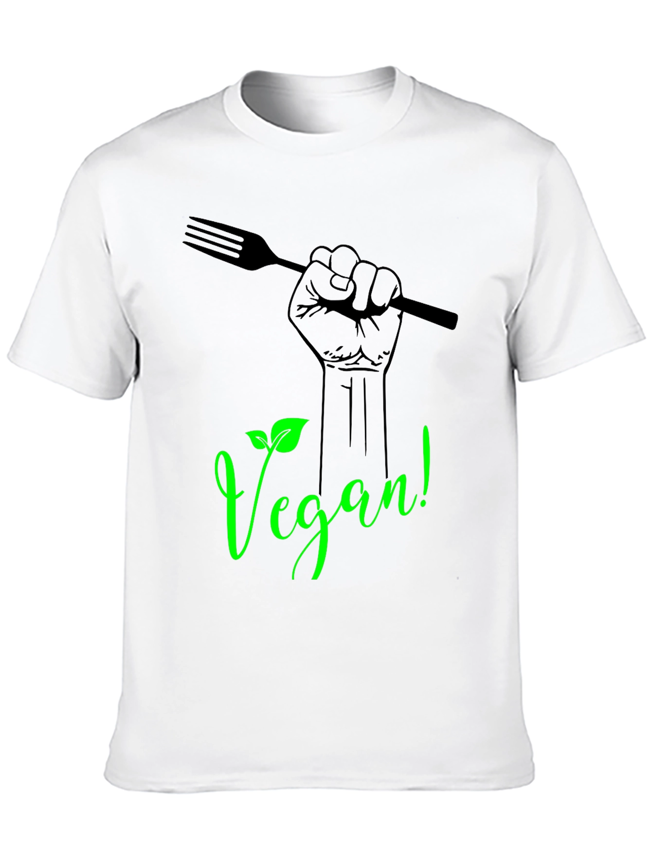 Vegan Power Fork T-Shirt - Eat Plants!