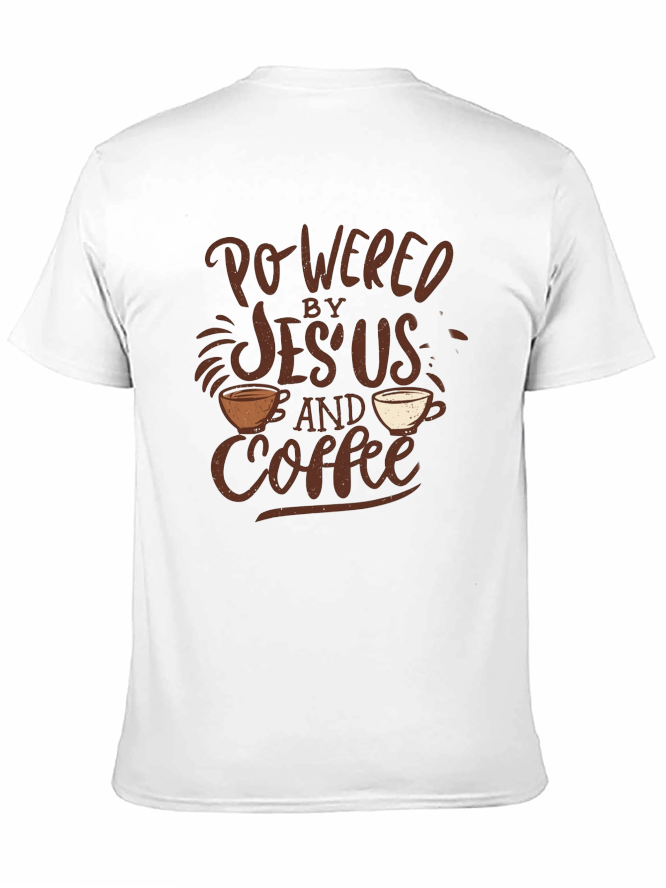 Powered by Jesus and Coffee T-Shirt