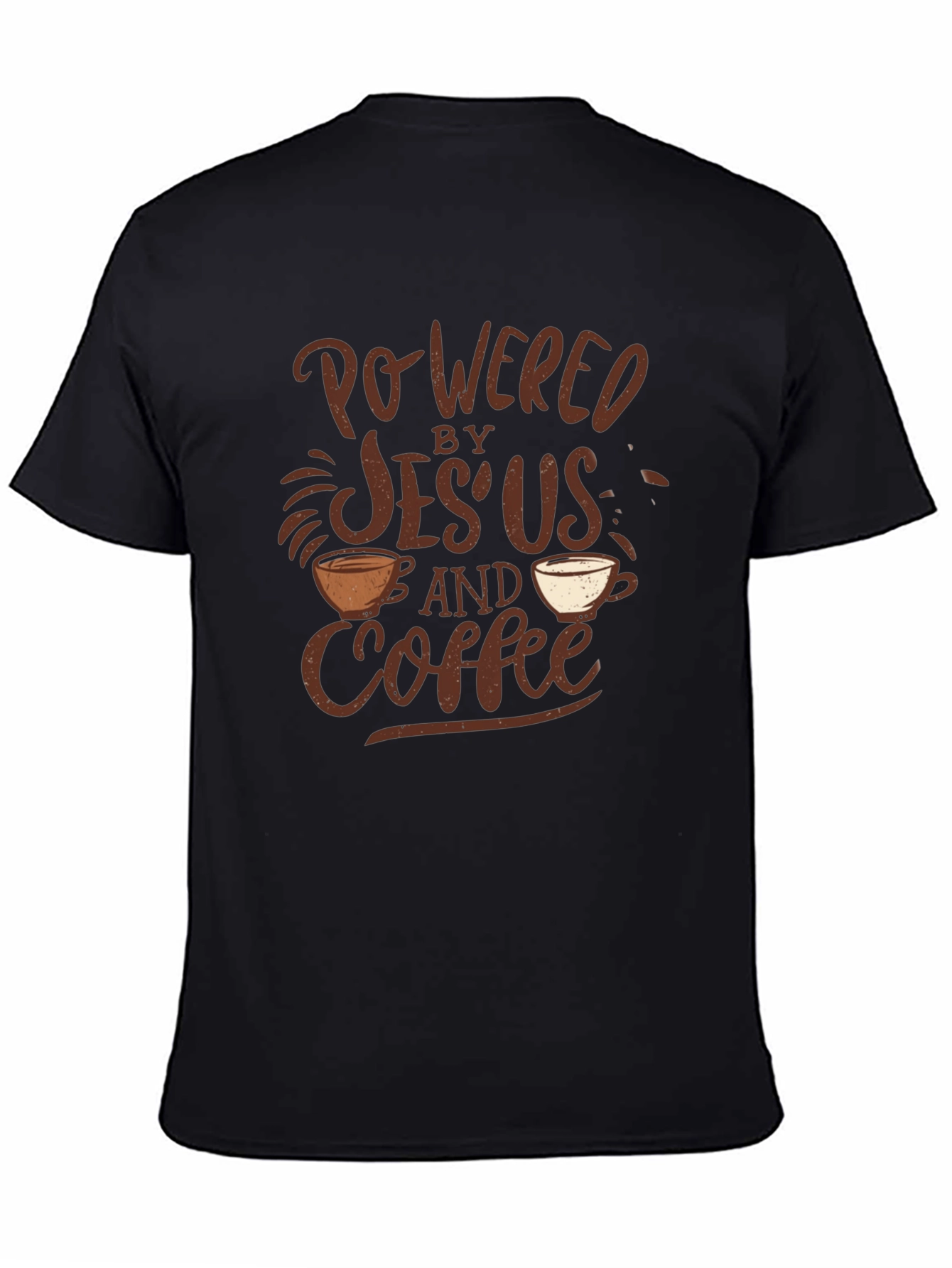 Powered by Jesus and Coffee T-Shirt