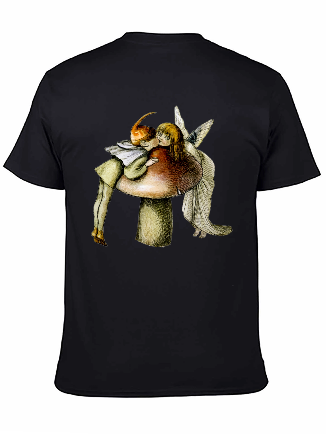 Fairy Tale T-Shirt - Kissing Fairy Graphic Tee