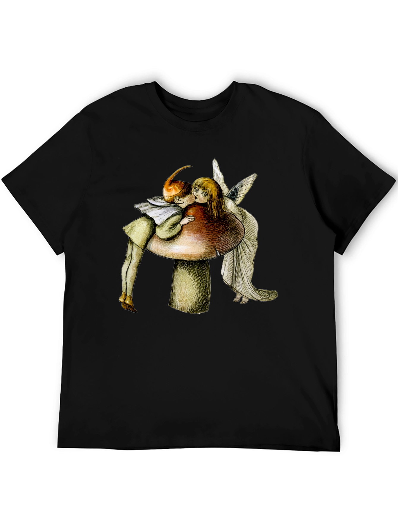 Fairy Tale T-Shirt - Kissing Fairy Graphic Tee