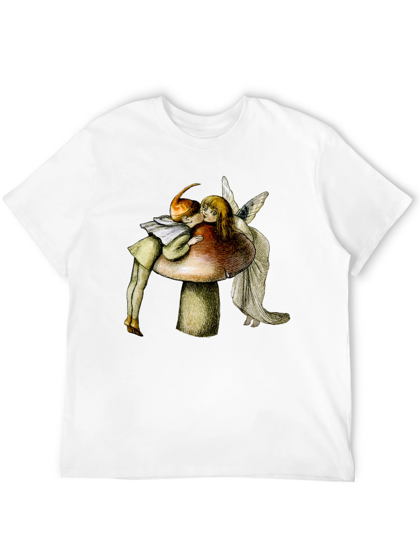 Fairy Tale T-Shirt - Kissing Fairy Graphic Tee