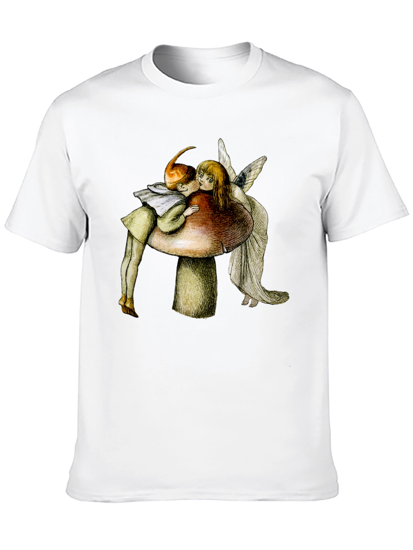 Fairy Tale T-Shirt - Kissing Fairy Graphic Tee