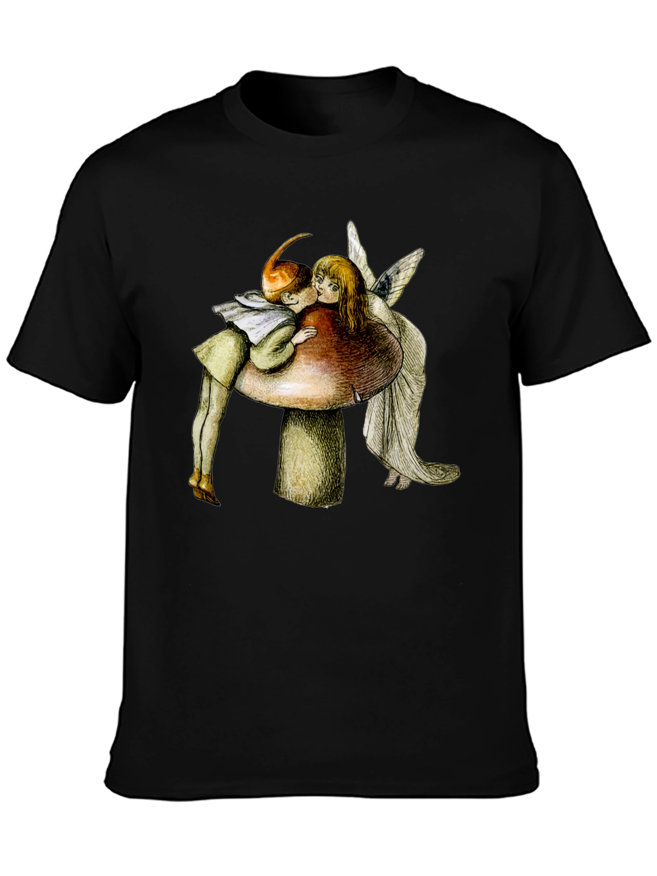 Fairy Tale T-Shirt - Kissing Fairy Graphic Tee