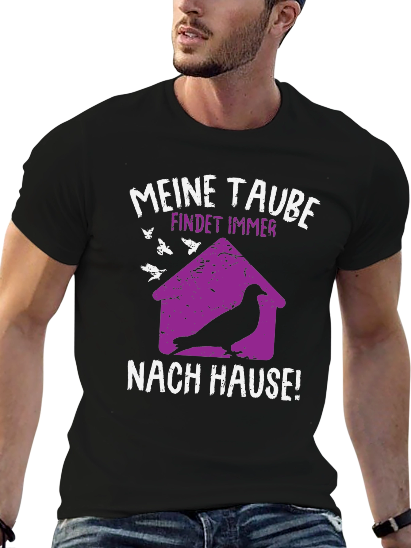 Meine Taube Finds Home T-Shirt