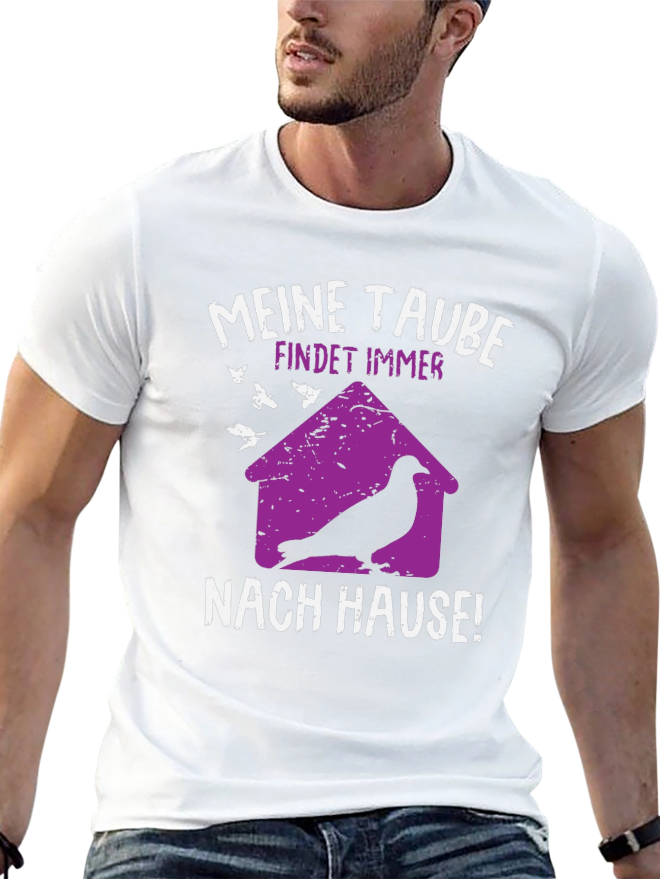 Meine Taube Finds Home T-Shirt
