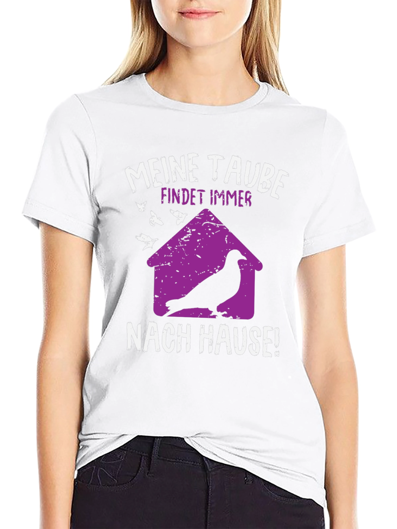 Meine Taube Finds Home T-Shirt