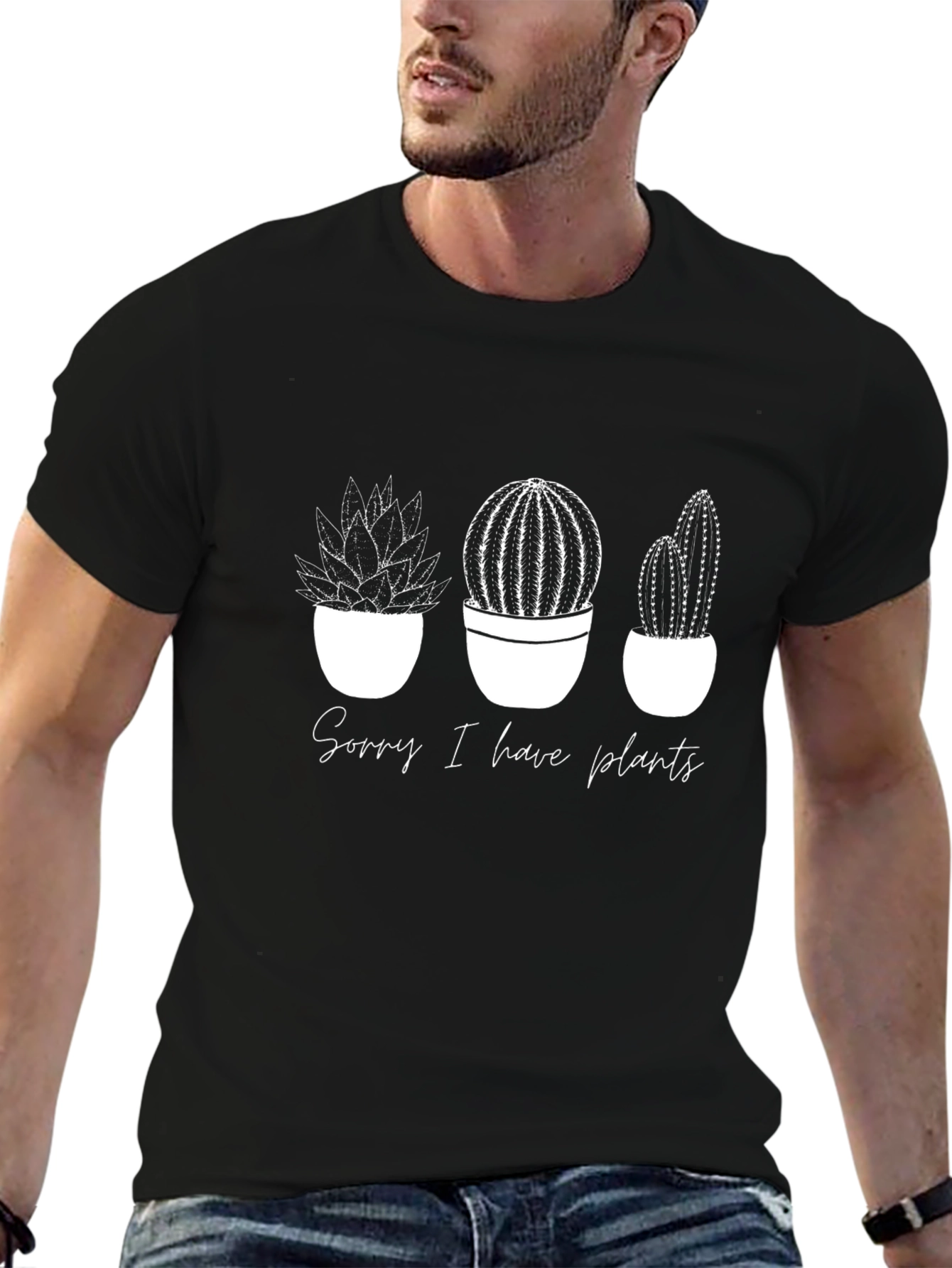 Plant Lover T-Shirt - Sorry I Have Plants