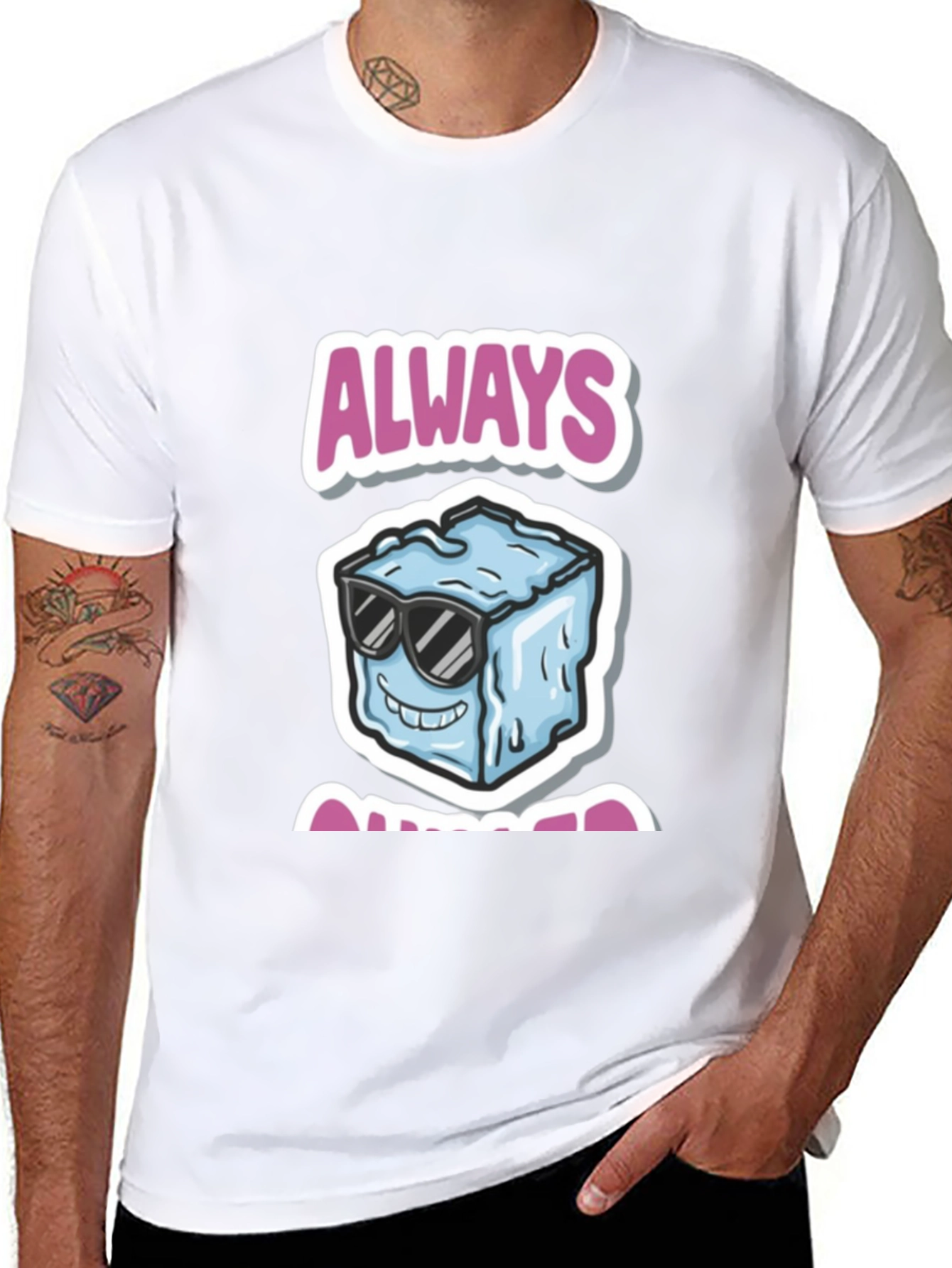 Always Cool Ice Cube Graphic Tee