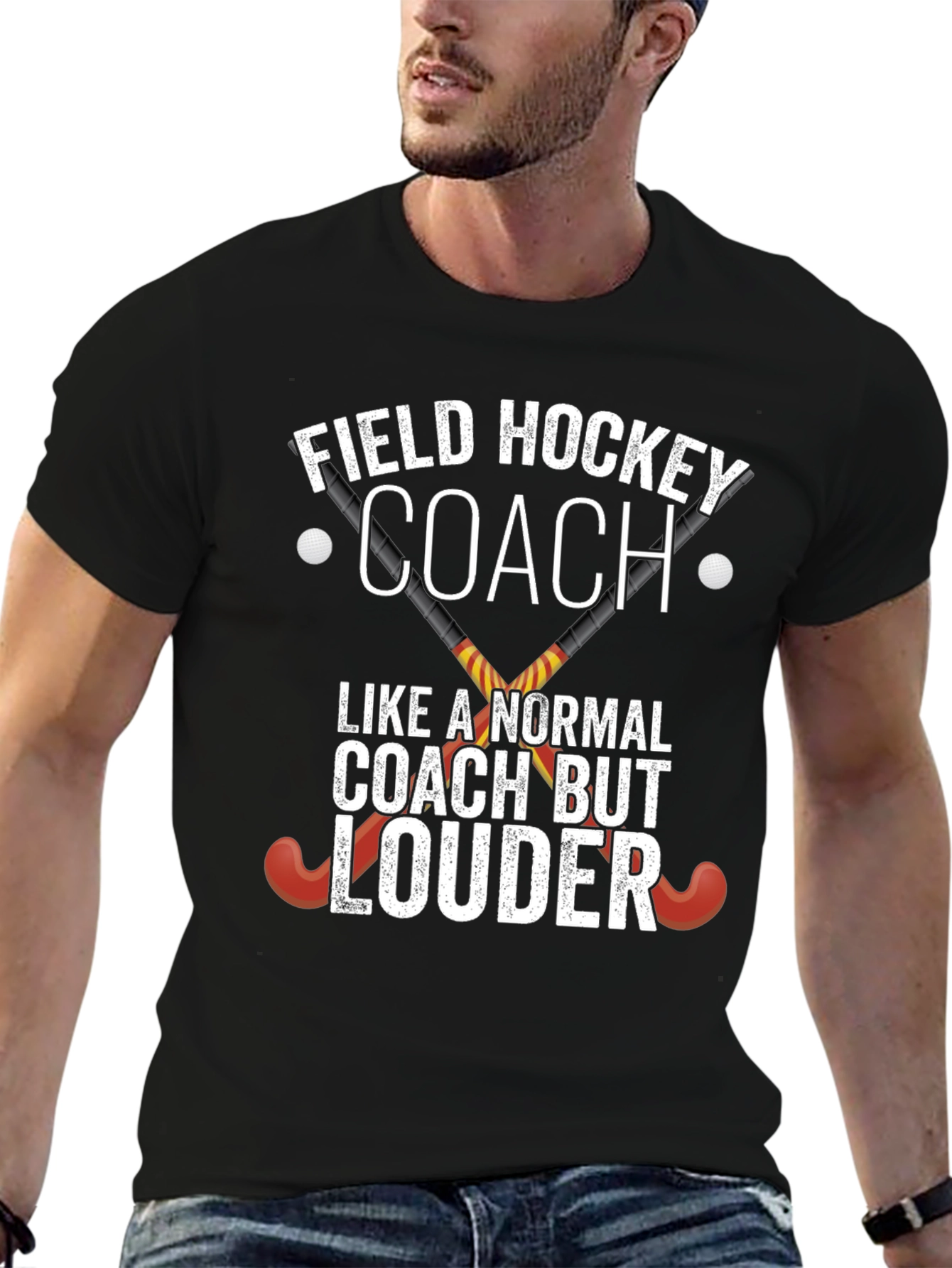 Field Hockey Coach T-Shirt - Loud & Proud!