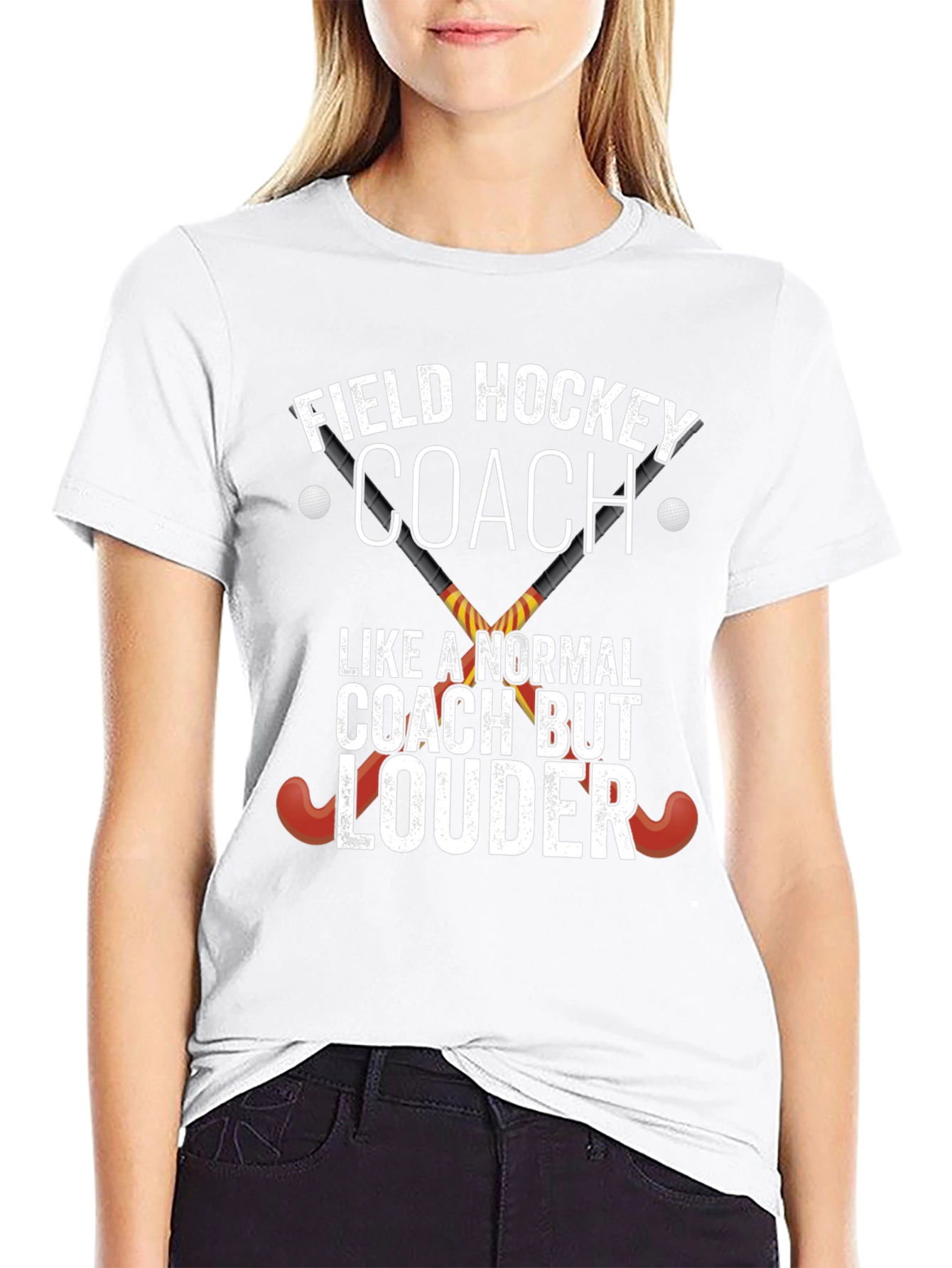 Field Hockey Coach T-Shirt - Loud & Proud!