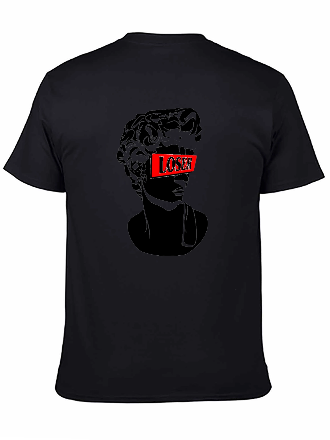 Loser Graphic T-Shirt - Mens Black Tee