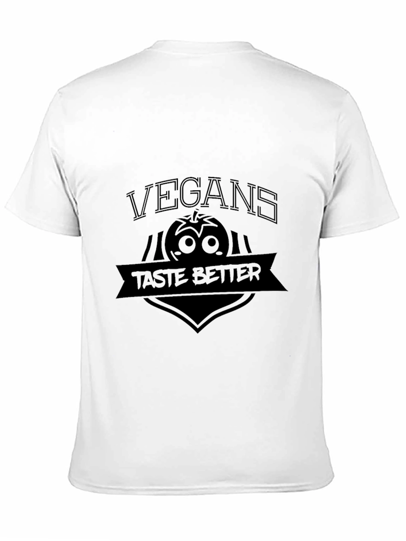 Vegans Taste Better Graphic T-Shirt - Black