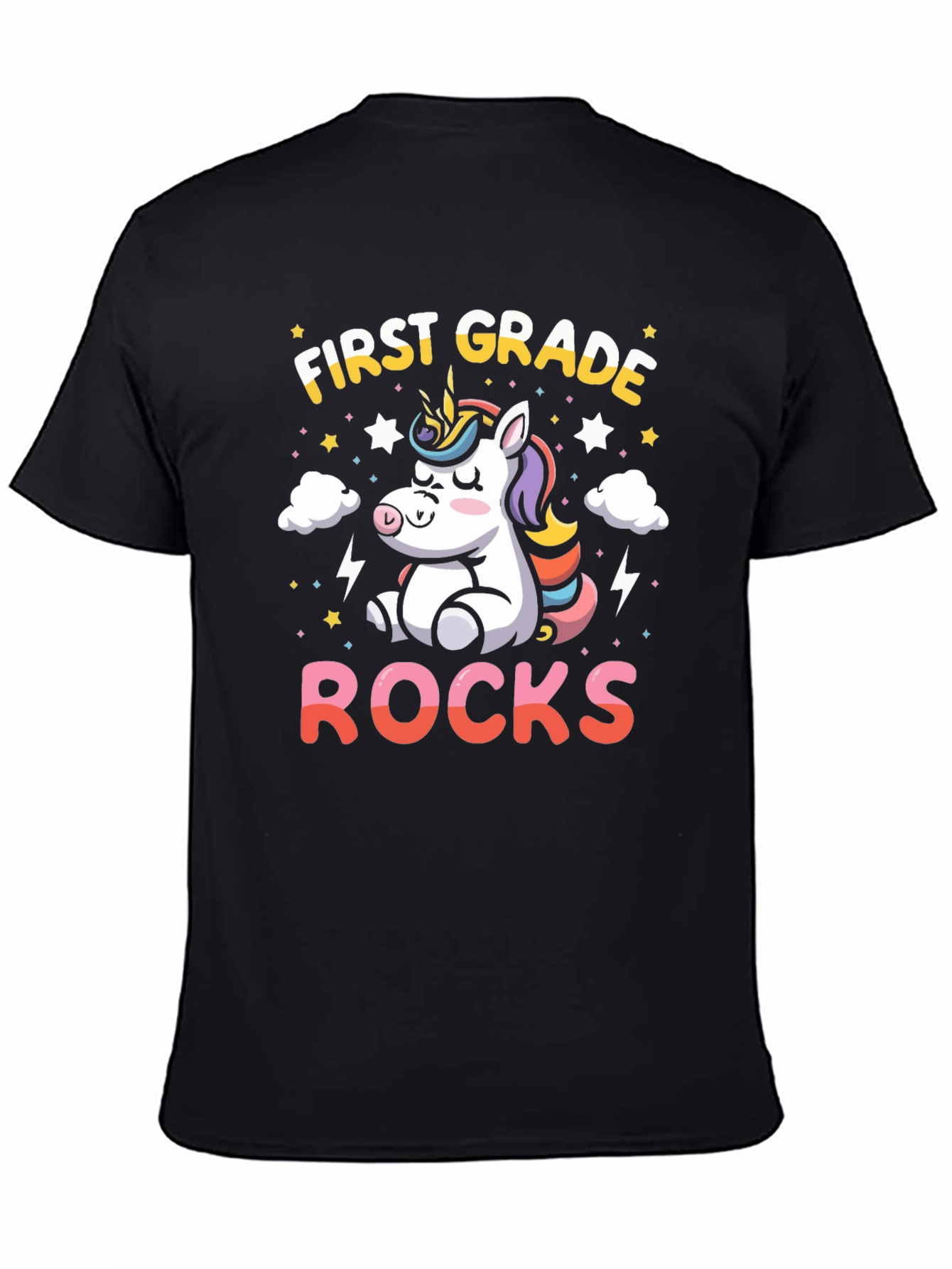 First Grade Rocks Unicorn T-Shirt