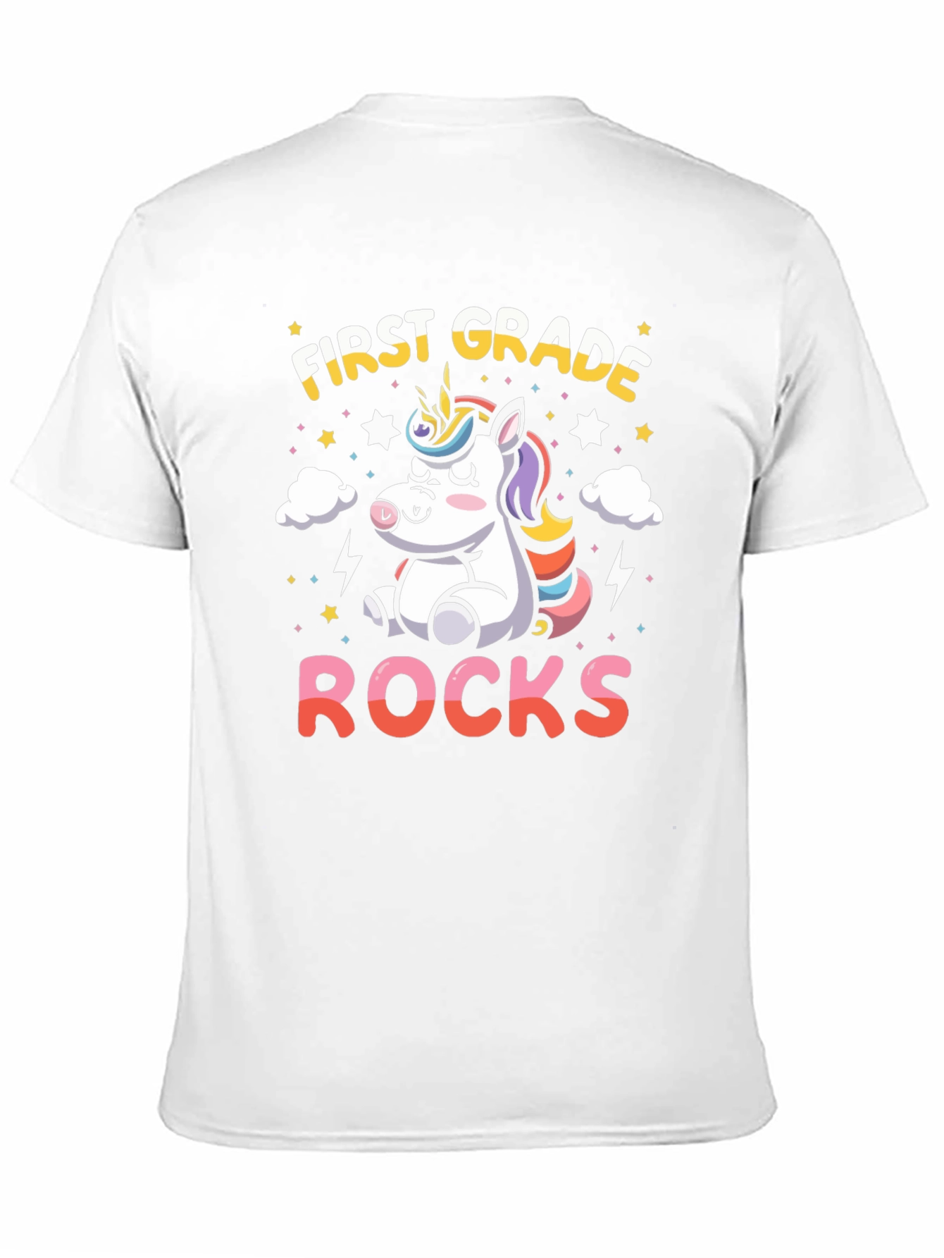 First Grade Rocks Unicorn T-Shirt