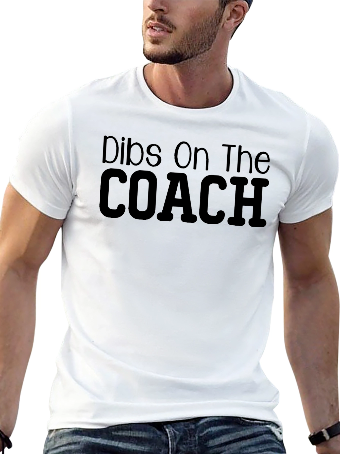 Dibs On The Coach T-Shirt Funny Graphic Tee