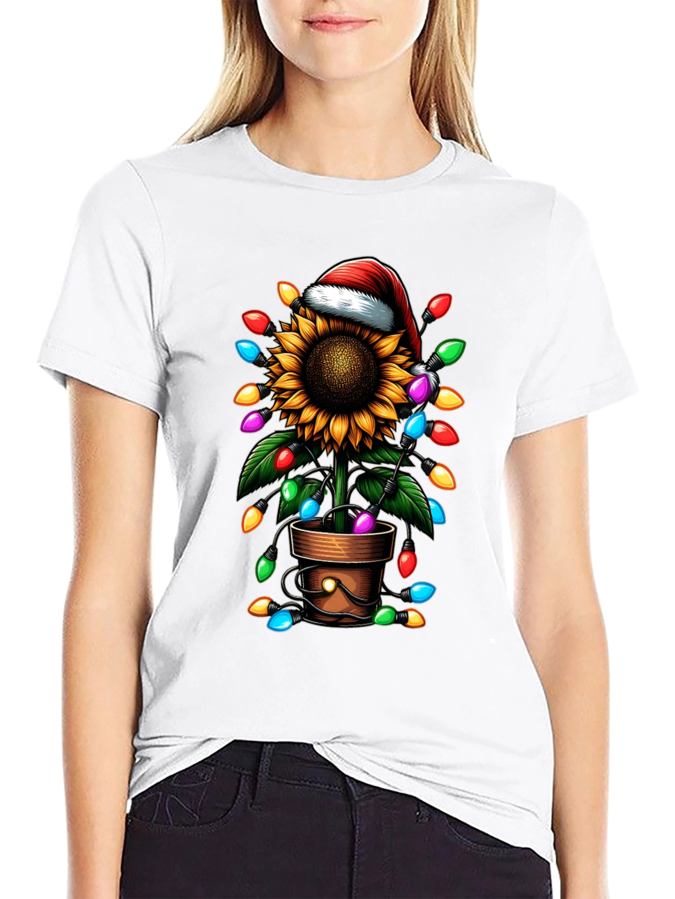Festive Sunflower T-Shirt