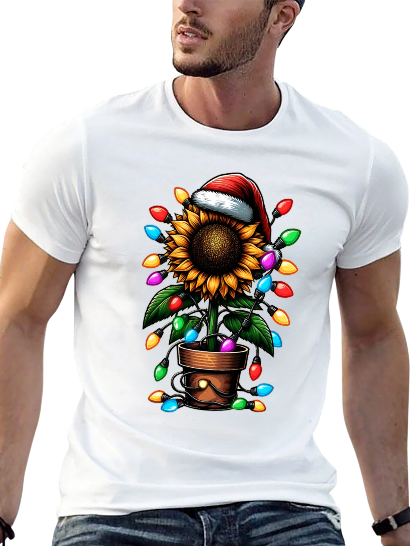 Festive Sunflower T-Shirt