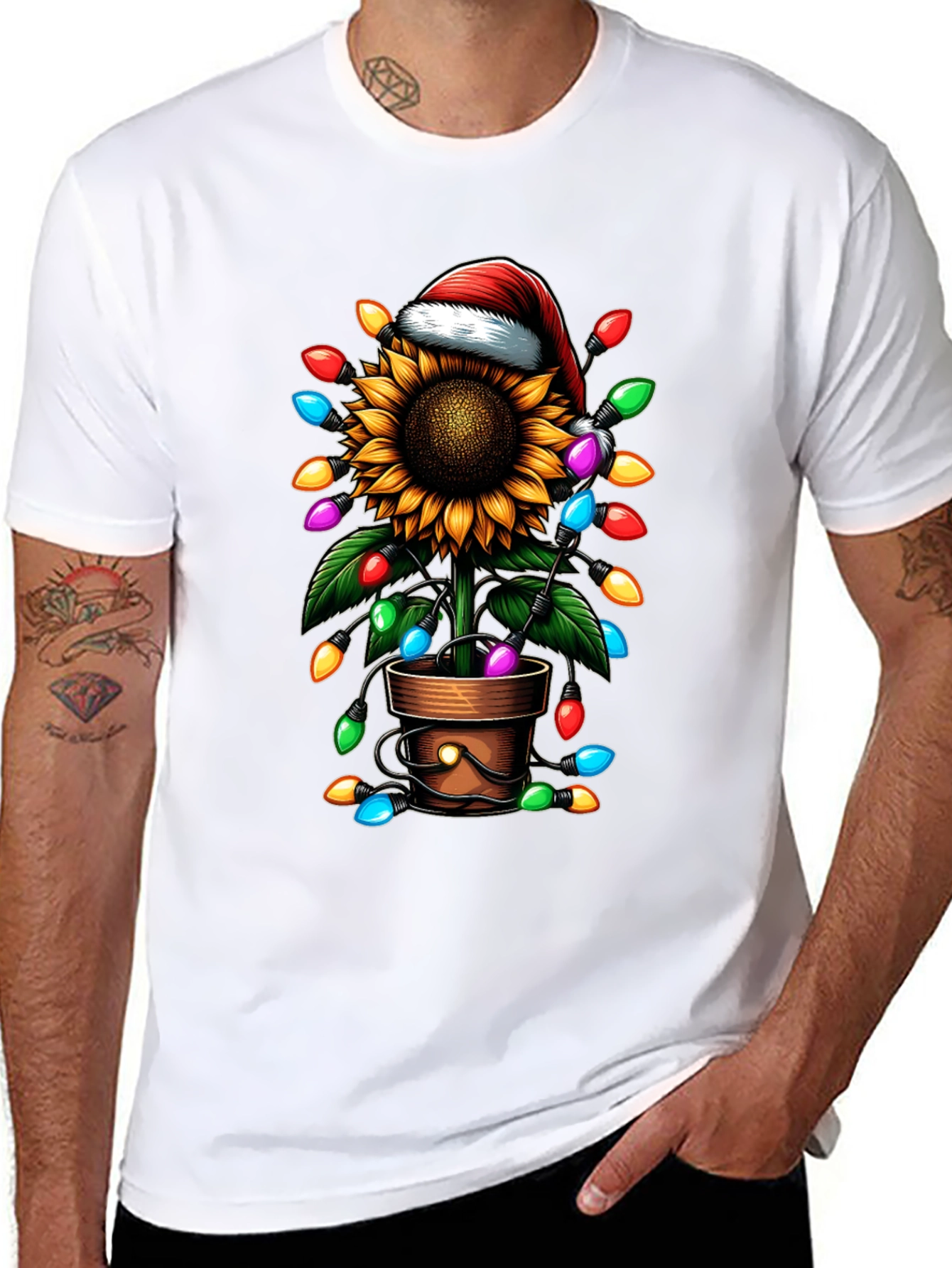 Festive Sunflower T-Shirt